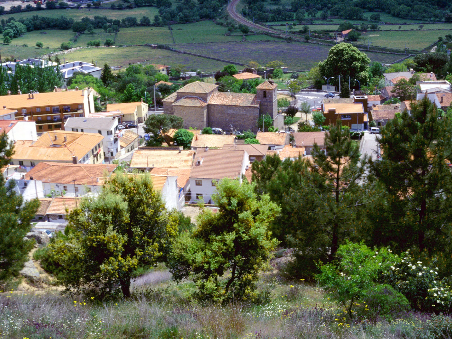 Photo showing: Vista general de Collado Mediano.