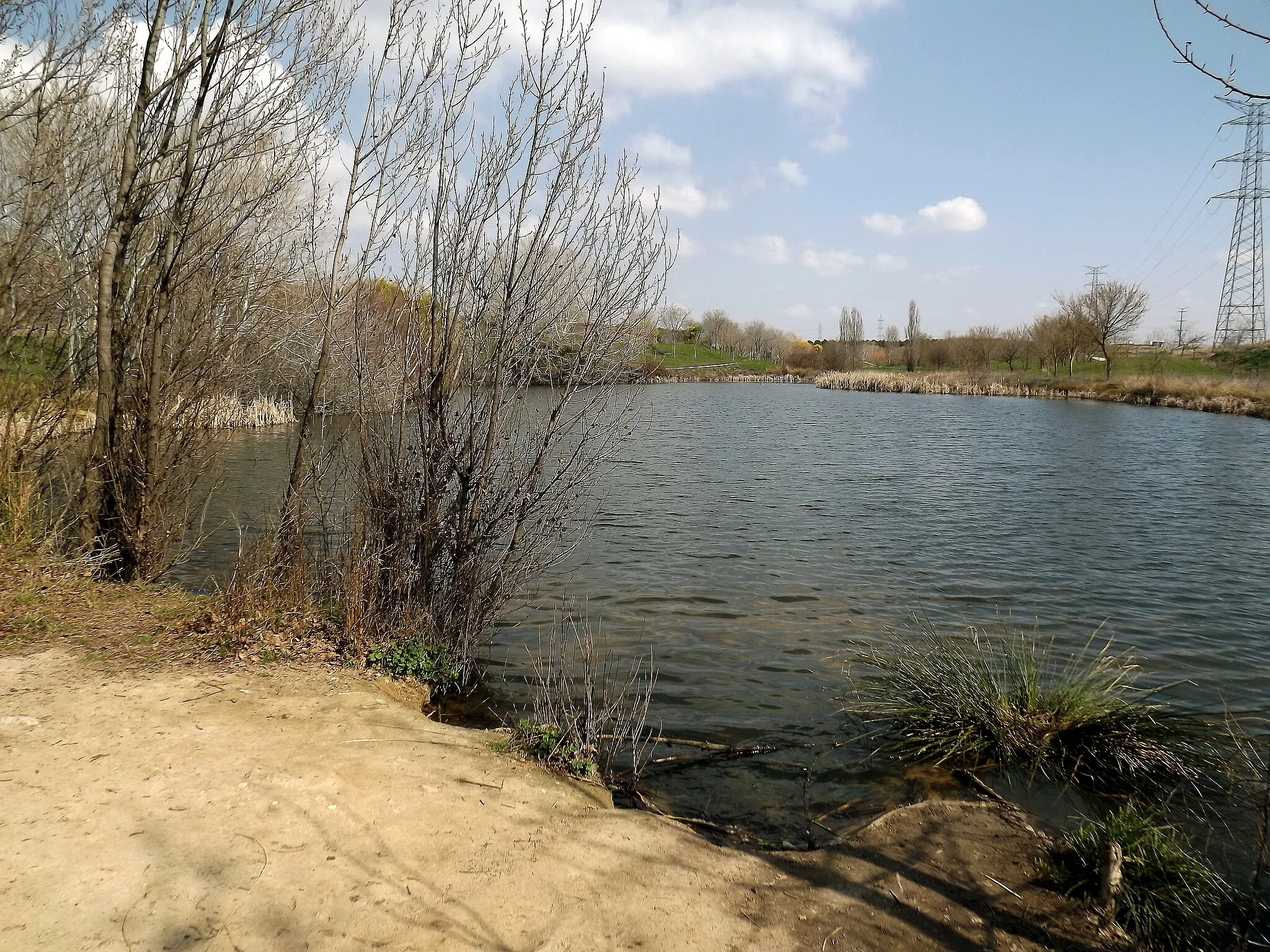 Photo showing: La Laguna de la Recomba cerca de la antigua Polvoranca