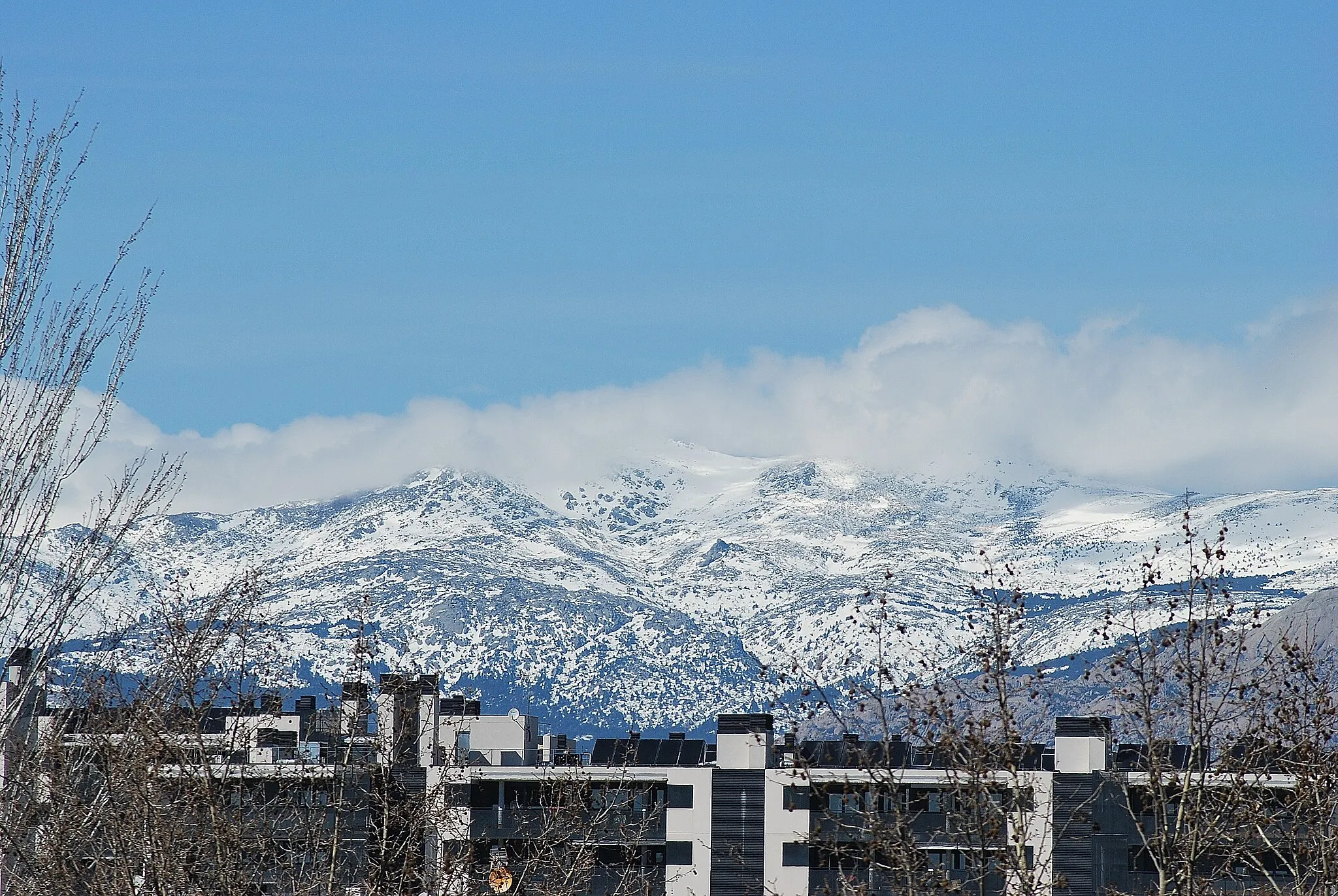 Photo showing: La Sierra de Guadarrama se pone un gorro