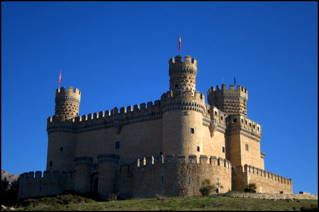 Photo showing: El castillo de Manzanares el Real