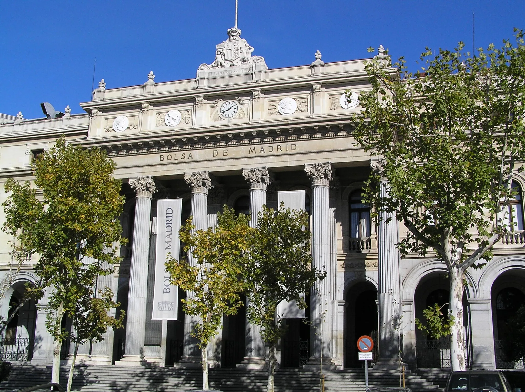 Photo showing: Palacio de la Bolsa de Madrid