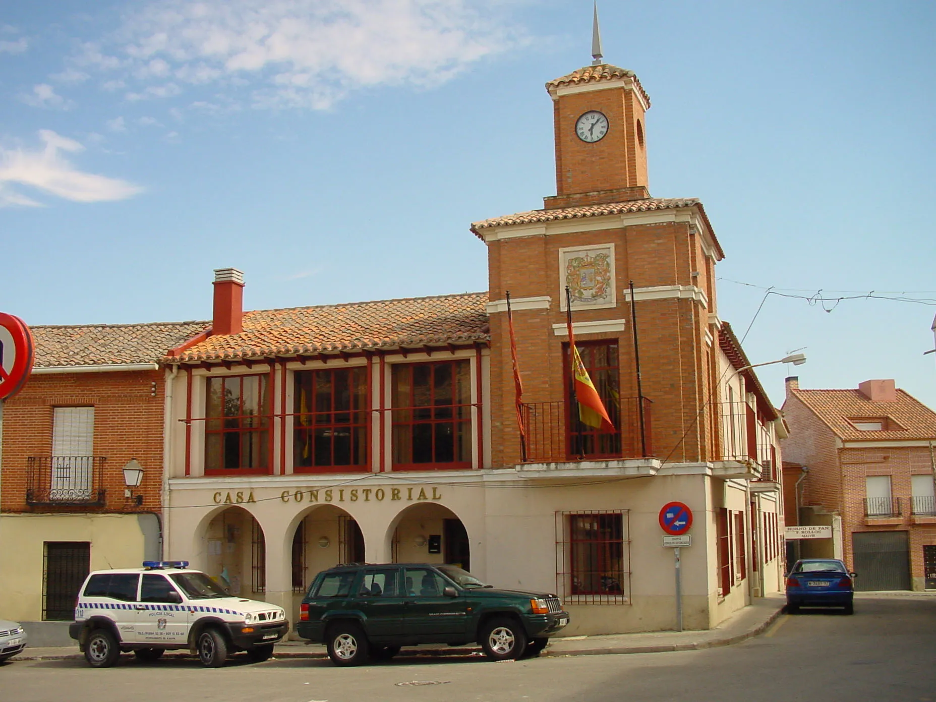 Photo showing: Casa Consistorial de Ajalvir.