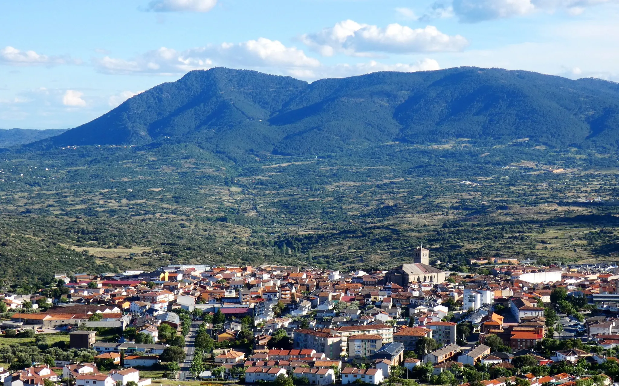 Photo showing: Vista de Cebreros (provincia de Ávila)