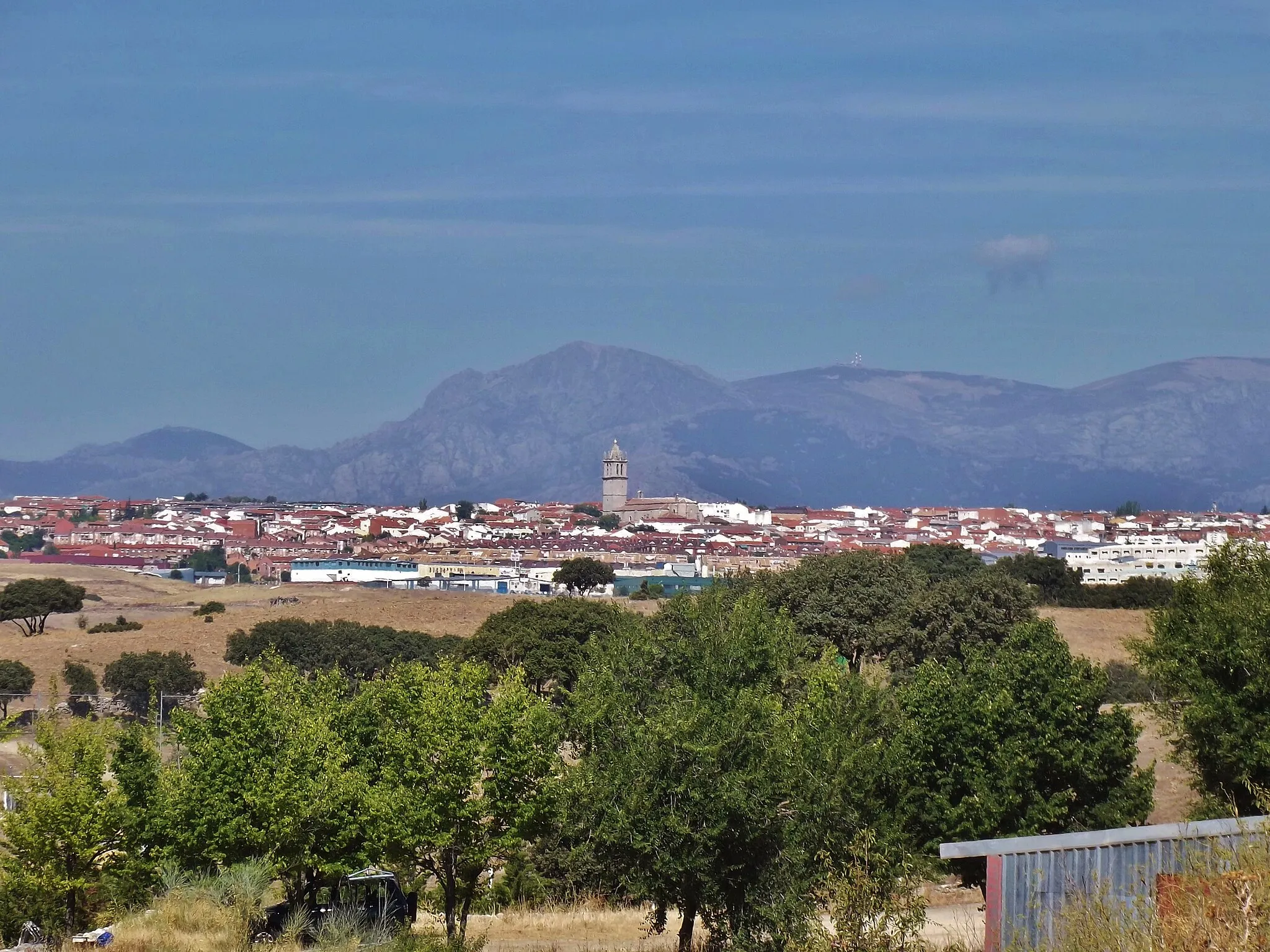 Photo showing: Vista de Colmenar Viejo