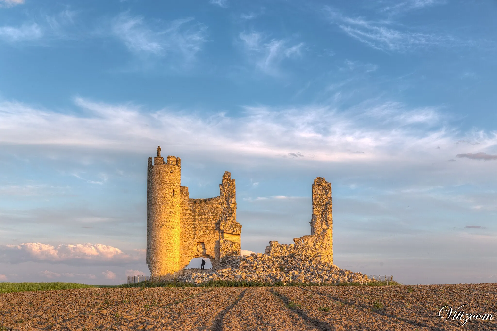 Photo showing: Caudilla al atardecer