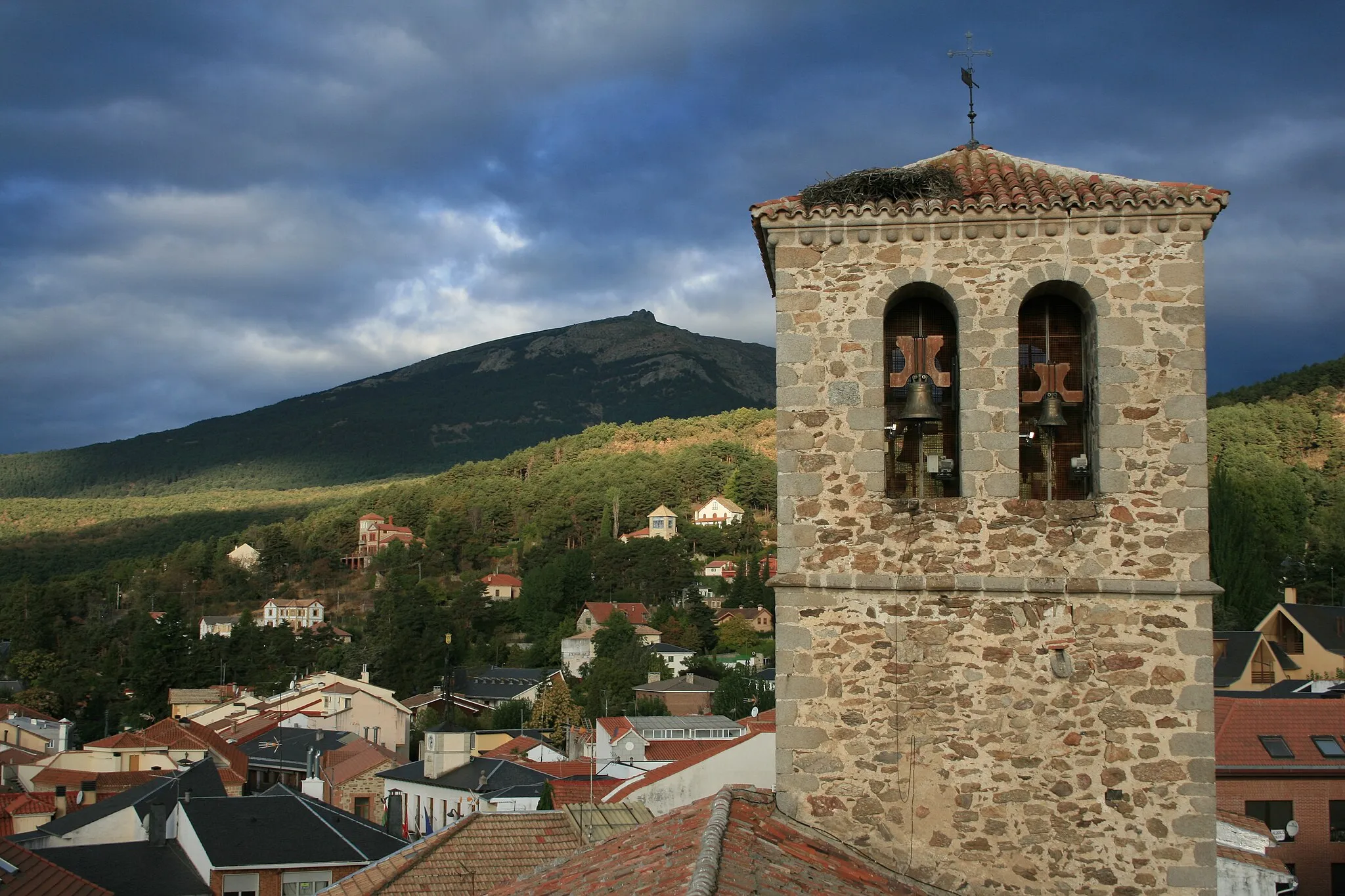 Photo showing: Panorámica de Miraflores de la Sierra