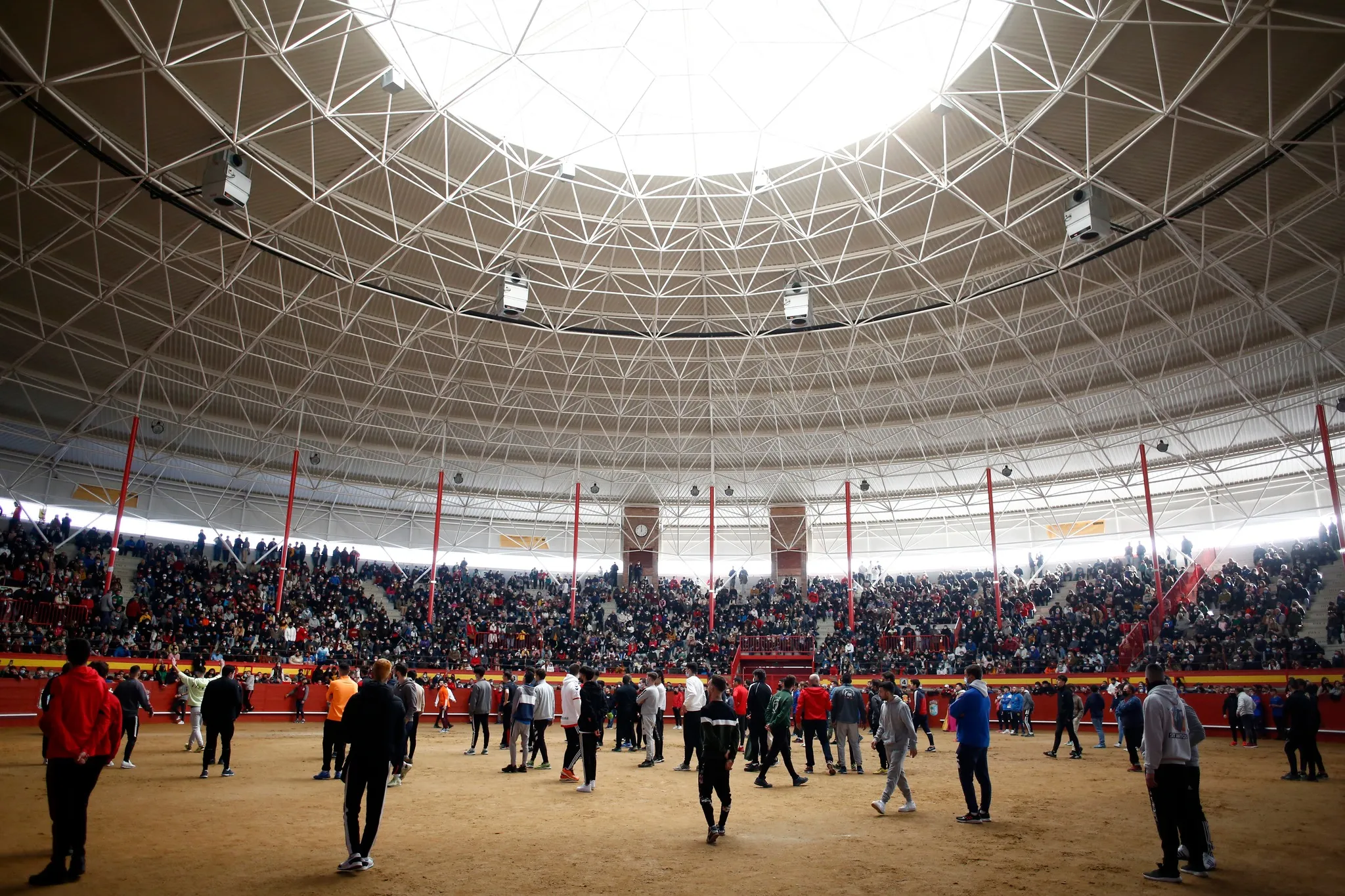 Photo showing: Interior Plaza de toros La Candelaria de Valdemorillo