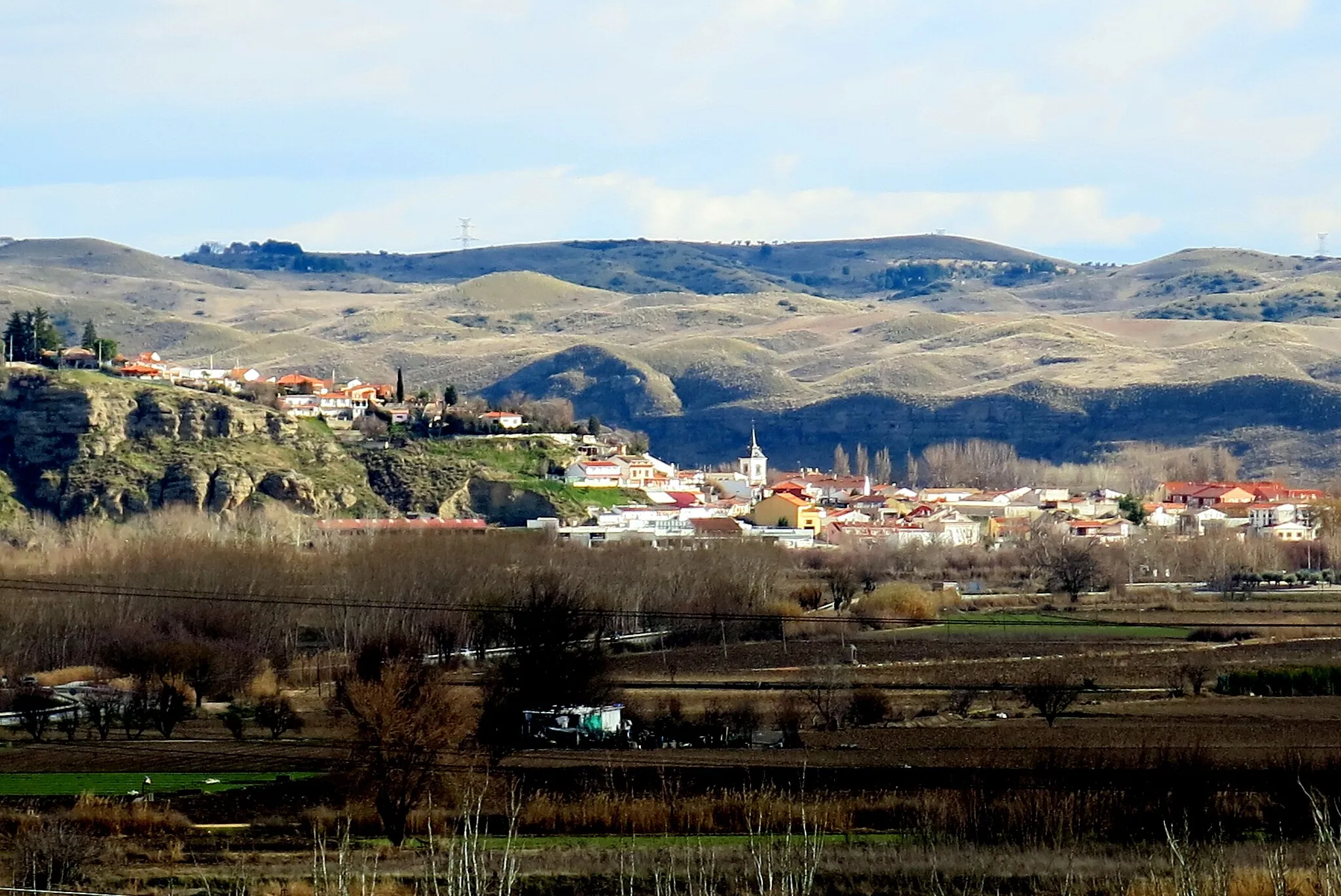 Photo showing: un paisaje de las vegas madrileñas