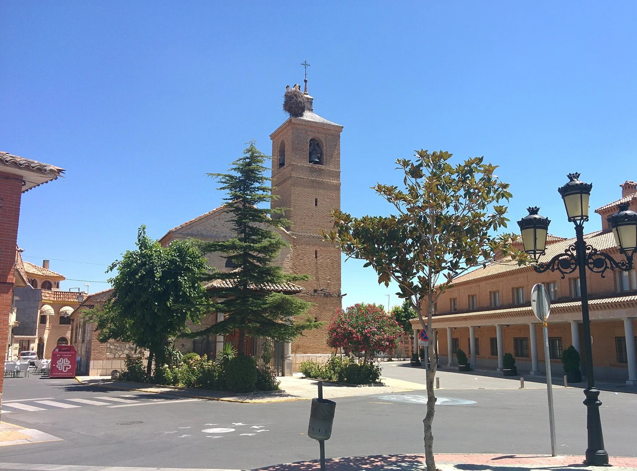 Photo showing: Iglesia de Nuestra Señora de la Asunción, en Numancia de la Sagra (Toledo, España).