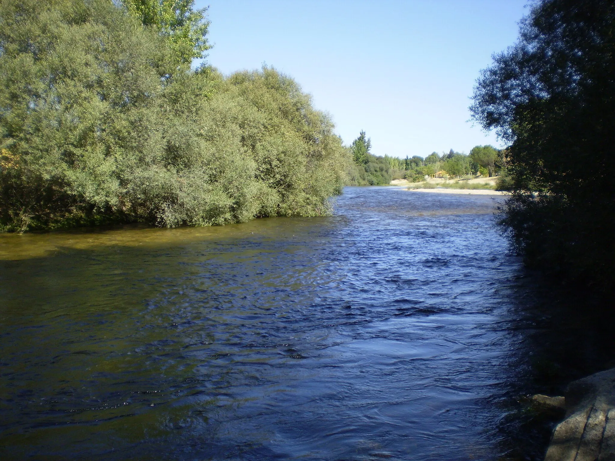 Photo showing: Alberche River. Near to Aldea del Fresno. Community of Madrid