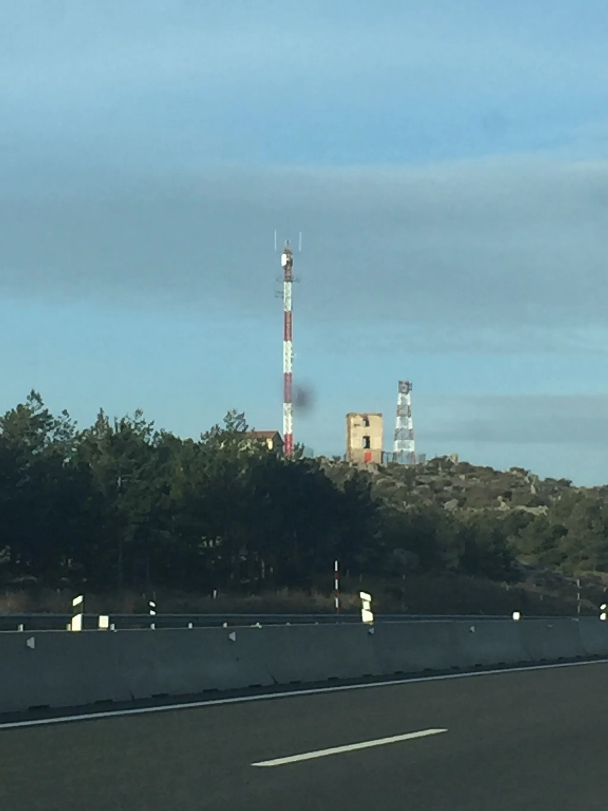 Photo showing: Torre de Castrejón, torre de telegrafía óptica junto a la A-6