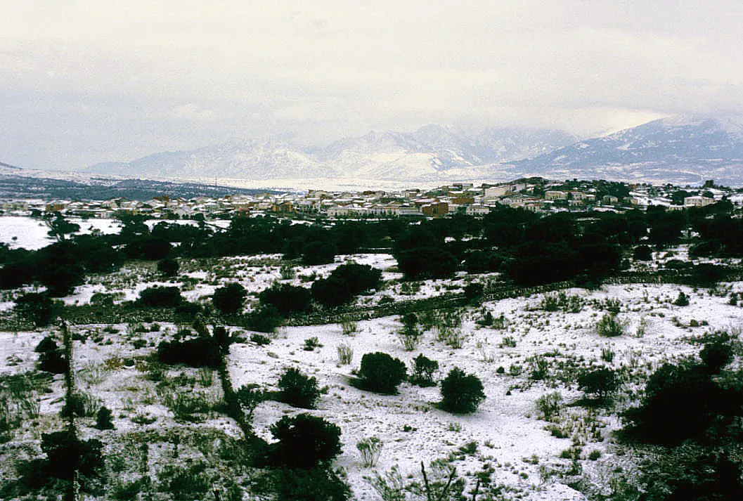 Photo showing: El Vellón, snowy. Madrid, Spain