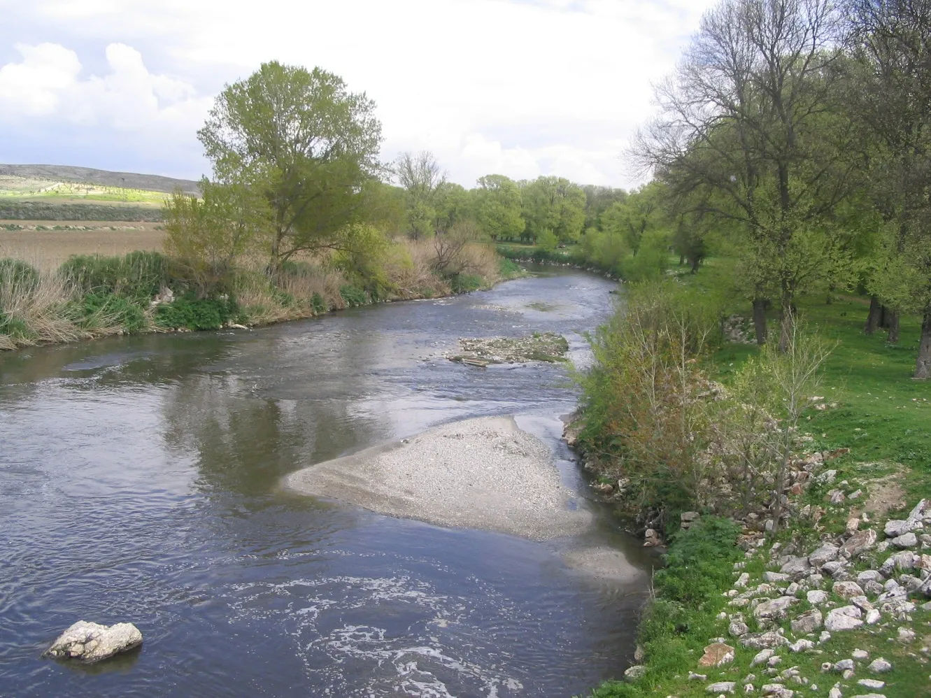 Photo showing: Manzanares River in Getafe (Community of Madrid, Spain).