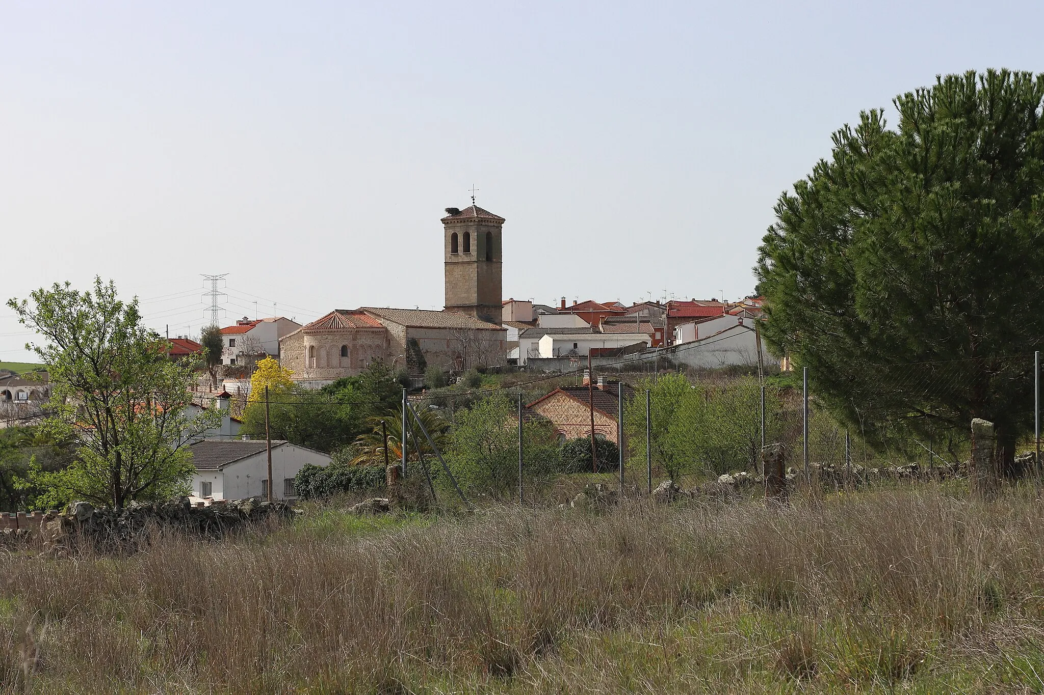 Photo showing: Paredes de Escalona, vista población desde TO-1455, 02