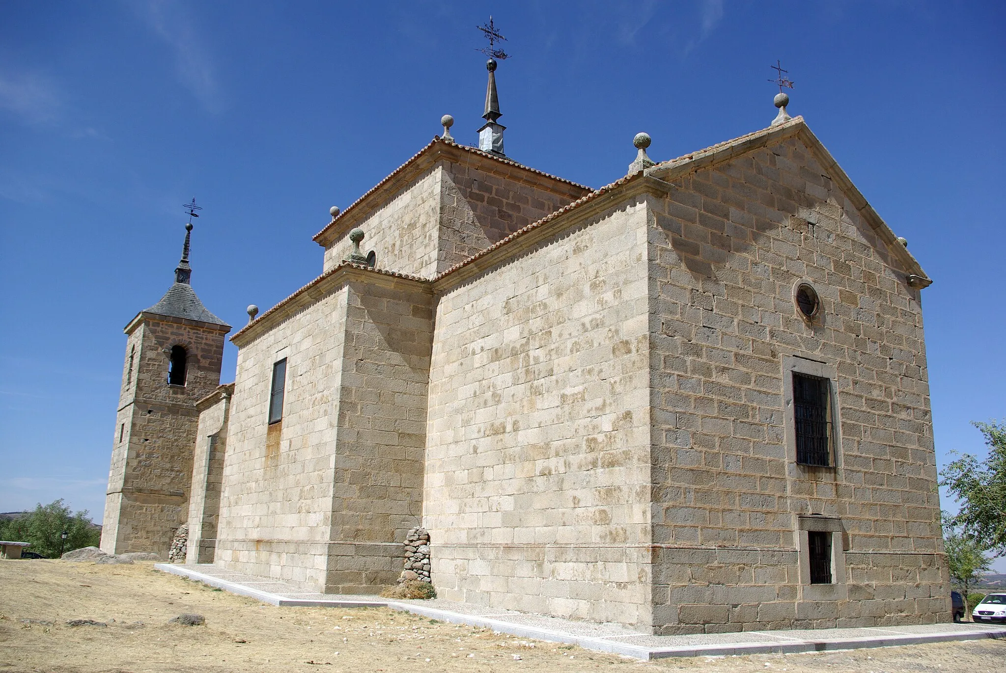 Photo showing: Our Lady of Cubillo hermitage in Santa María del Cubillo (Ávila, Spain)