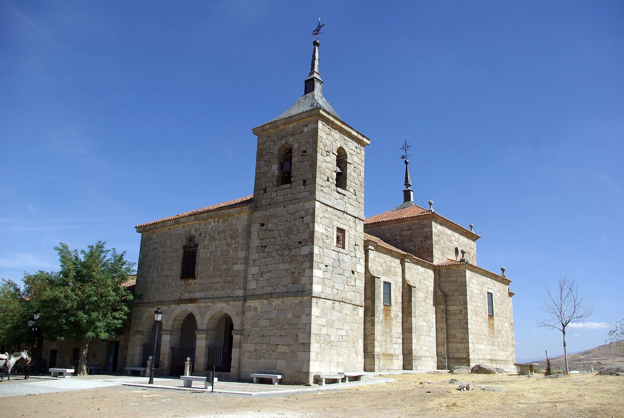 Photo showing: Our Lady of Cubillo hermitage in Santa María del Cubillo (Ávila, Spain)