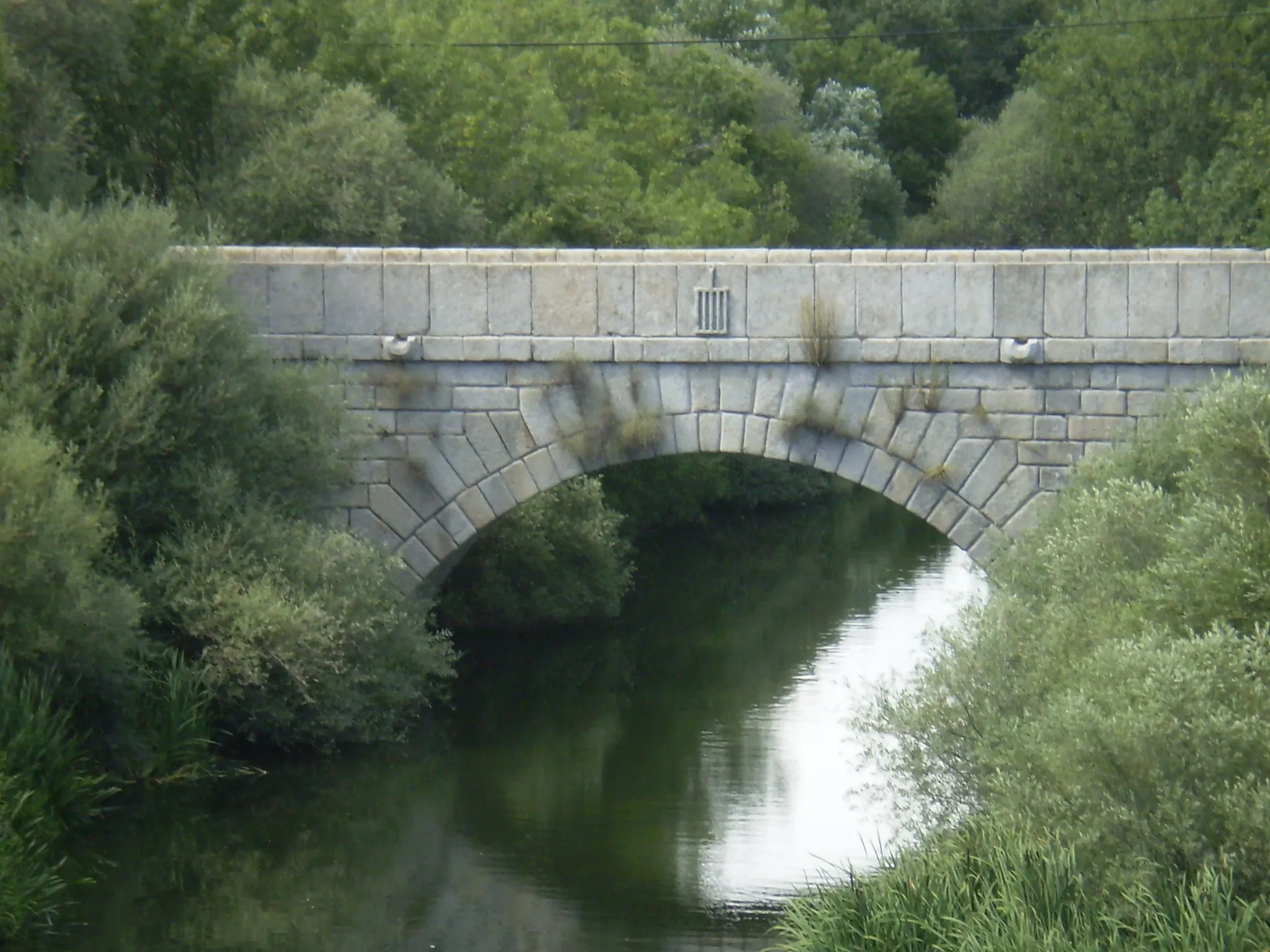 Photo showing: Puente Nuevo over Guadarrama River. Galapagar. Comunidad de Madrid, Spain