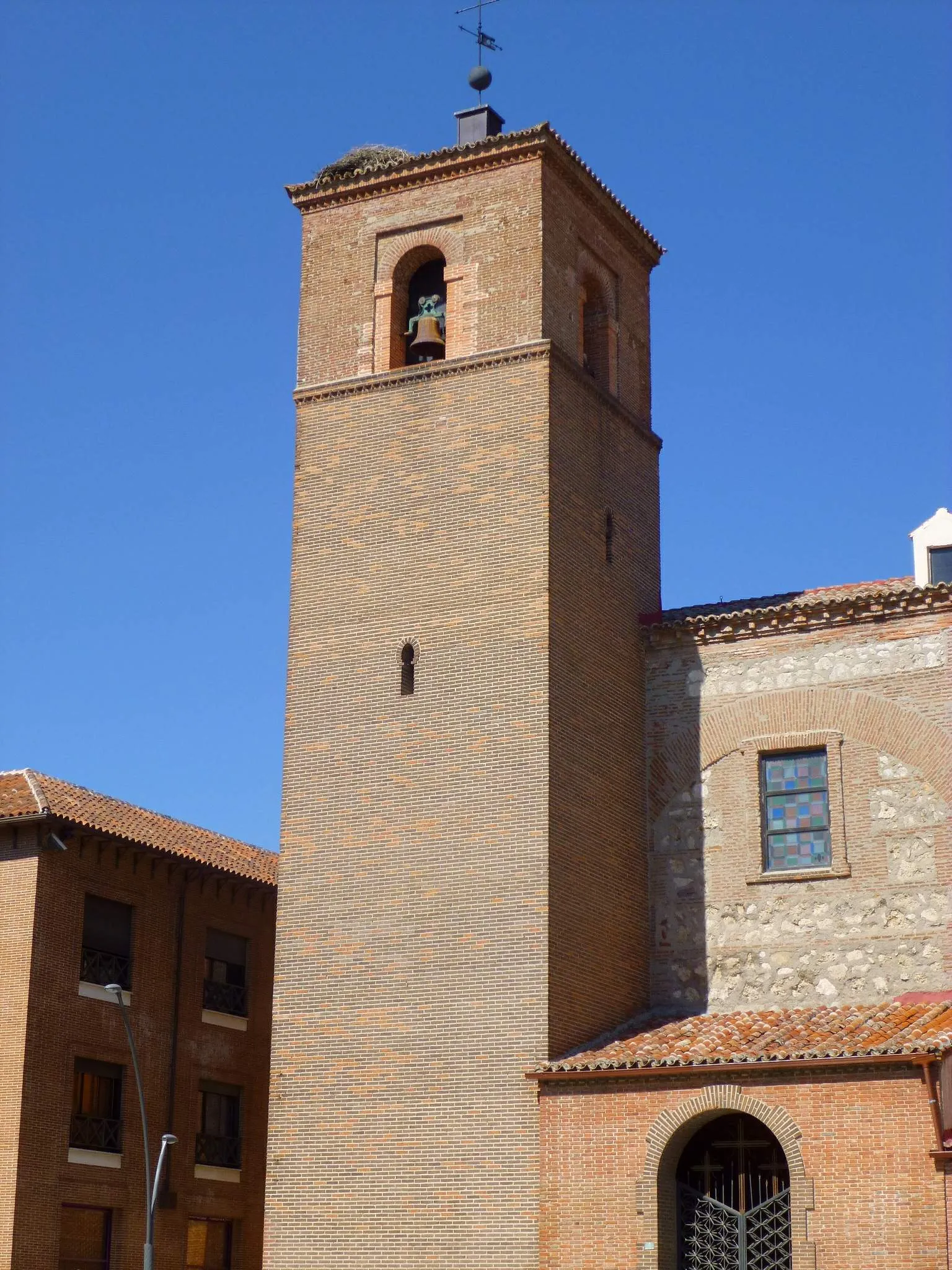 Photo showing: Iglesia de Santa María la Blanca (Alcorcón)