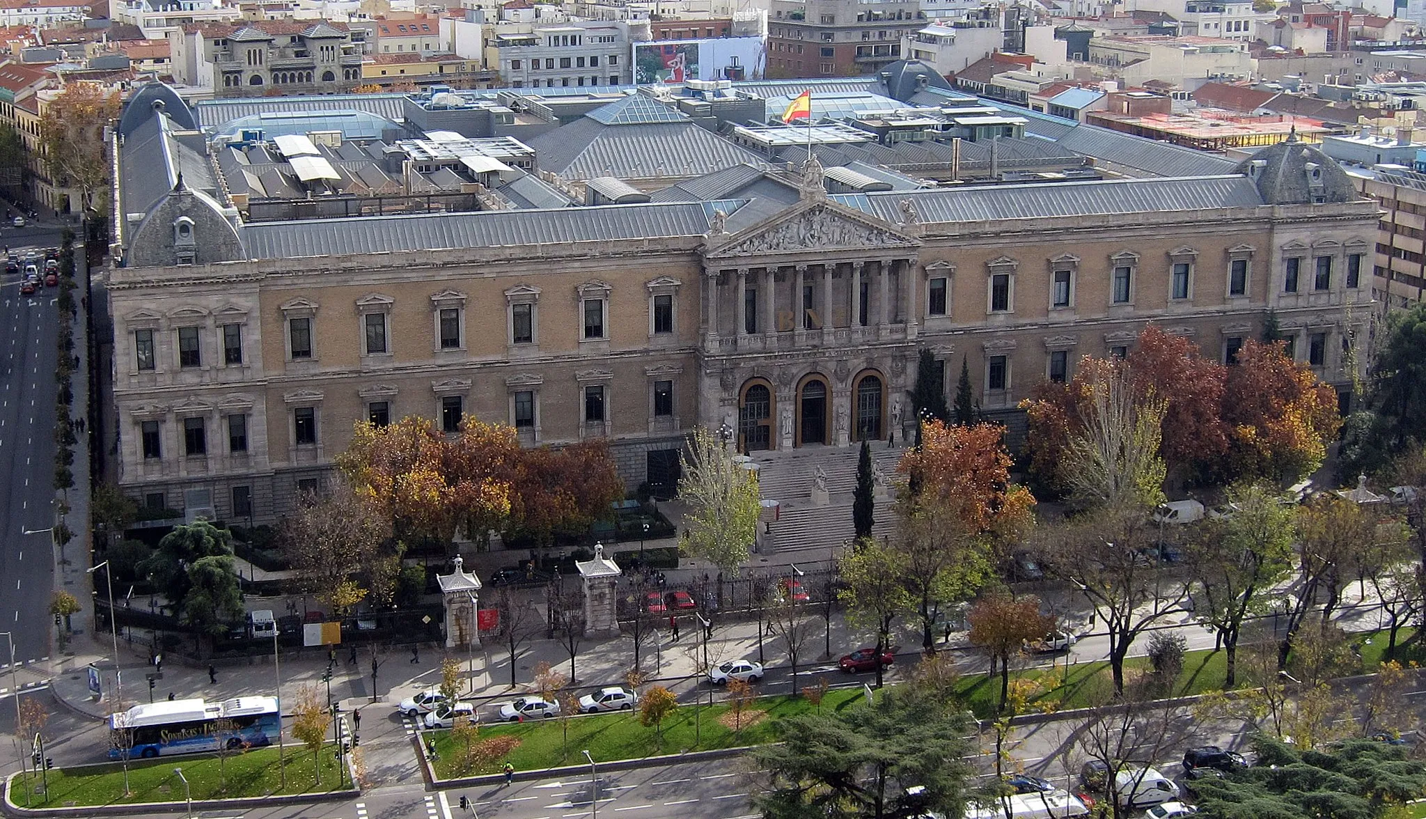 Photo showing: National Library of Spain, in Madrid.