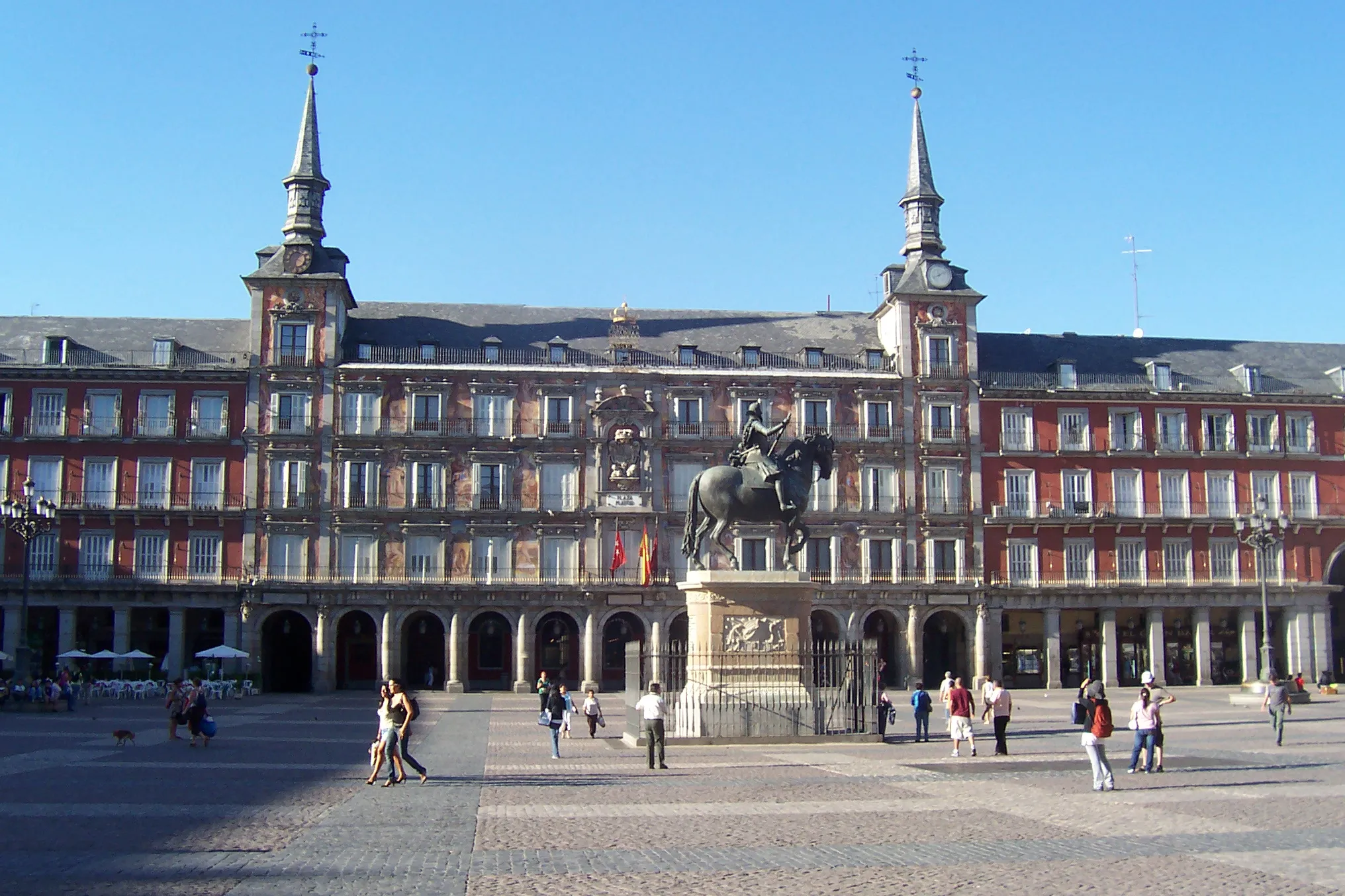 Photo showing: Madrid, Plaza Mayor