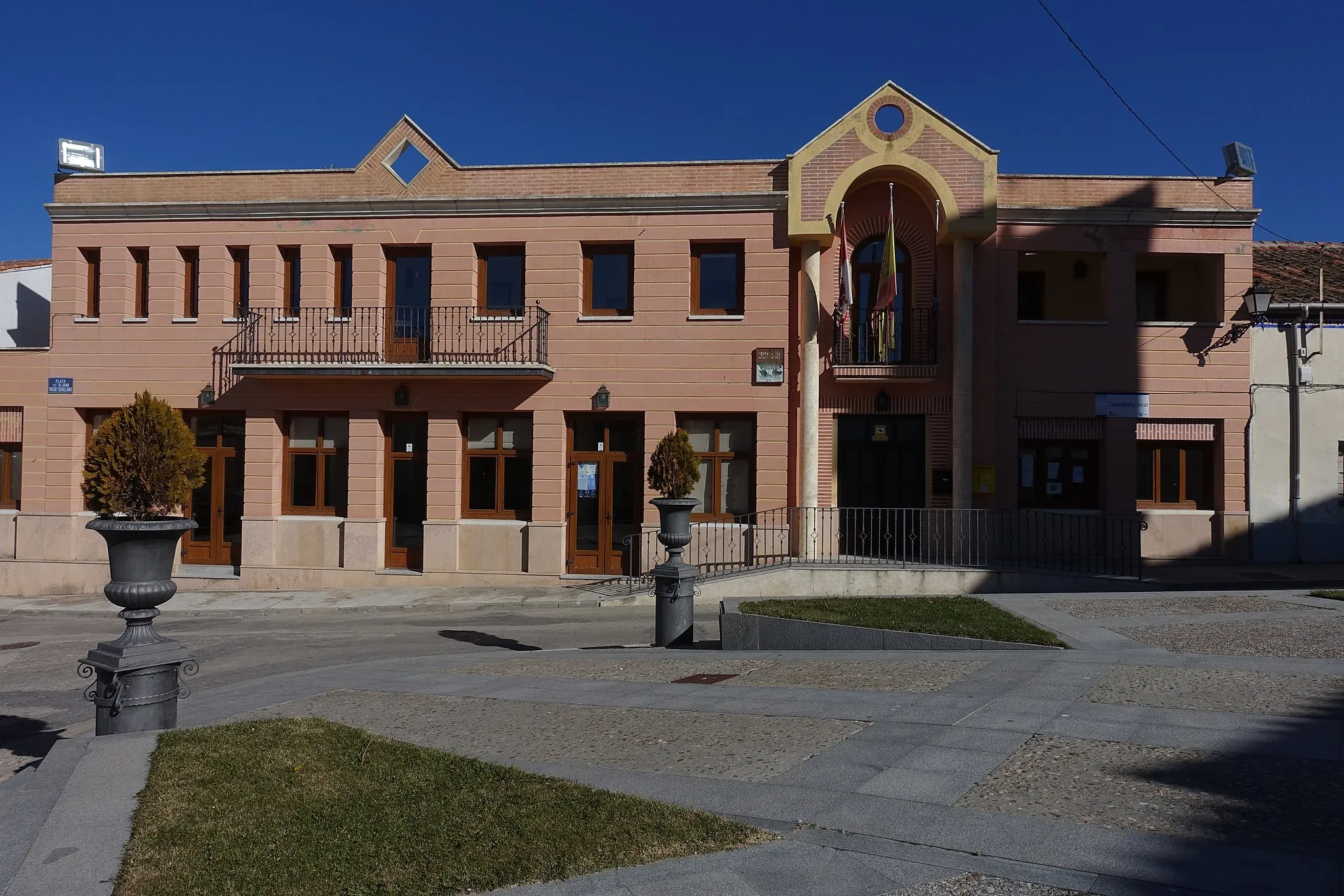 Photo showing: Casa consistorial de Martín Miguel (Segovia, España).