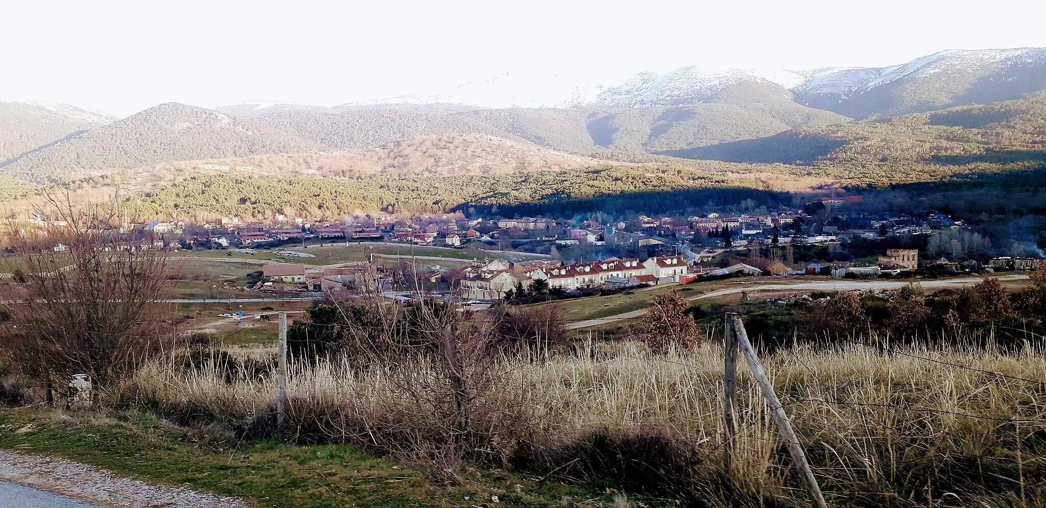 Photo showing: Valsaín, Real Sitio de San Ildefonso, Segovia, desde el Cerro de MataBueyes