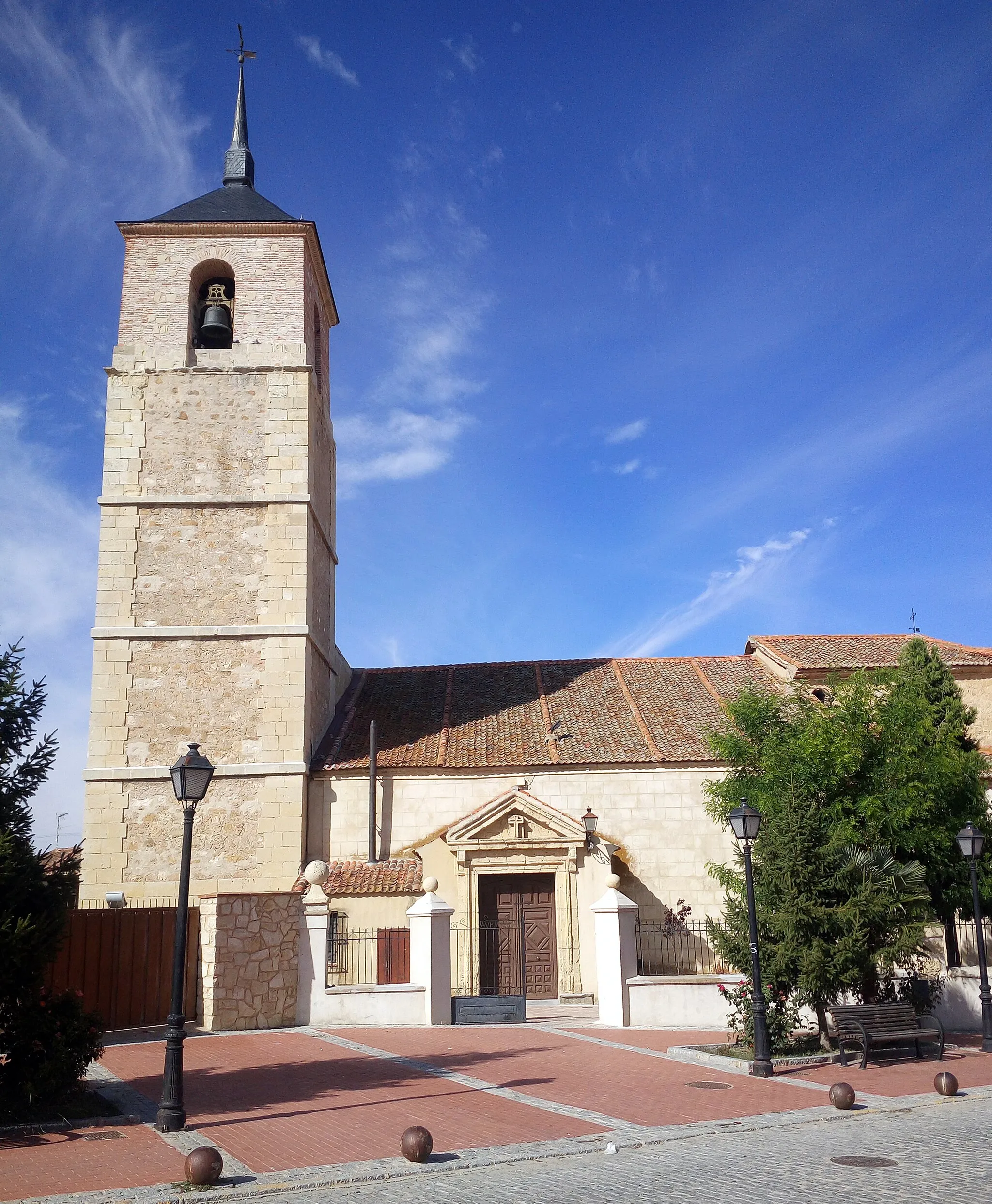 Photo showing: Church of the Inmaculate Conception in Cantimpalos, Segovia, Spain.