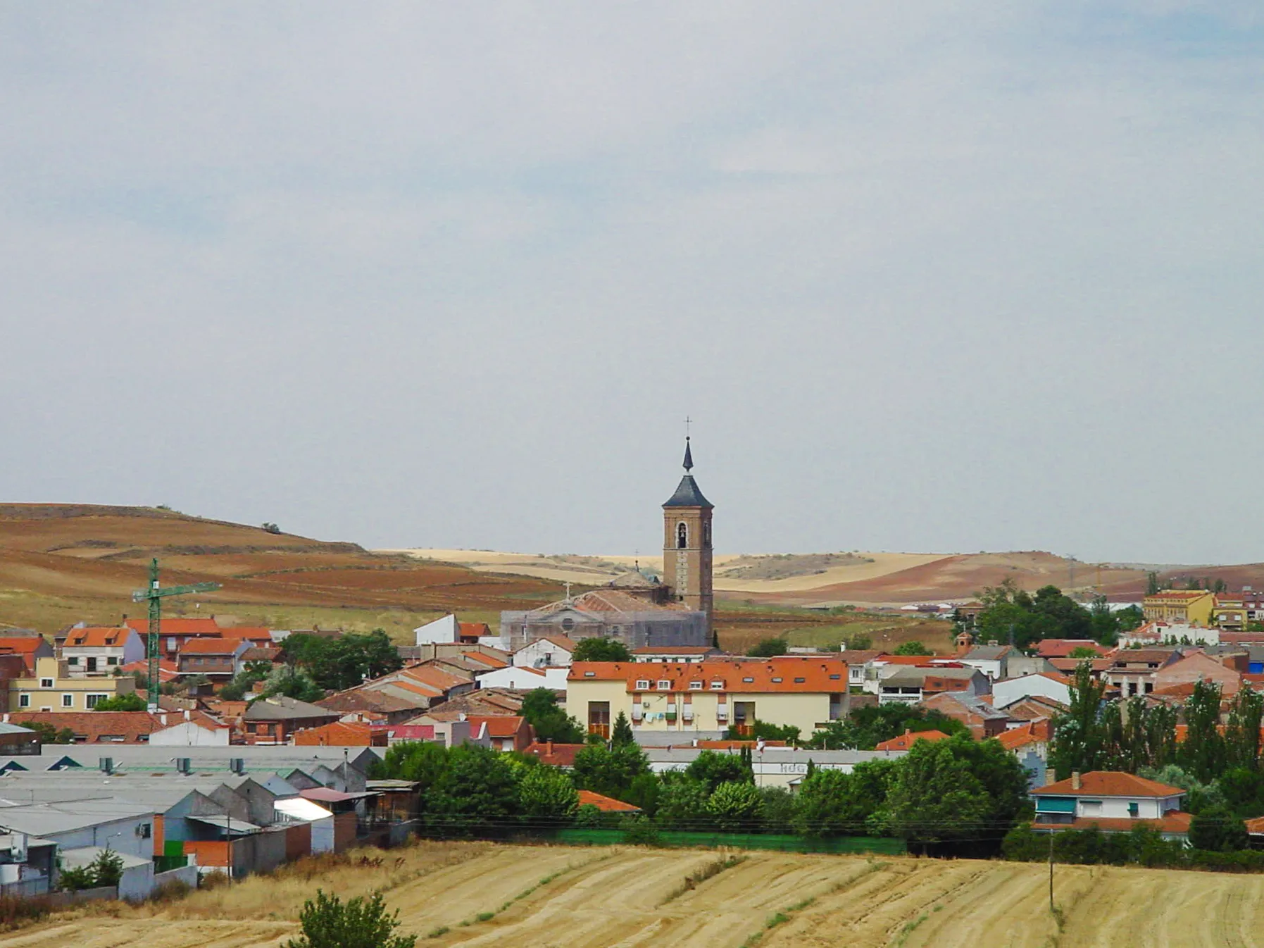 Photo showing: Vista panorámica de Ajalvir.