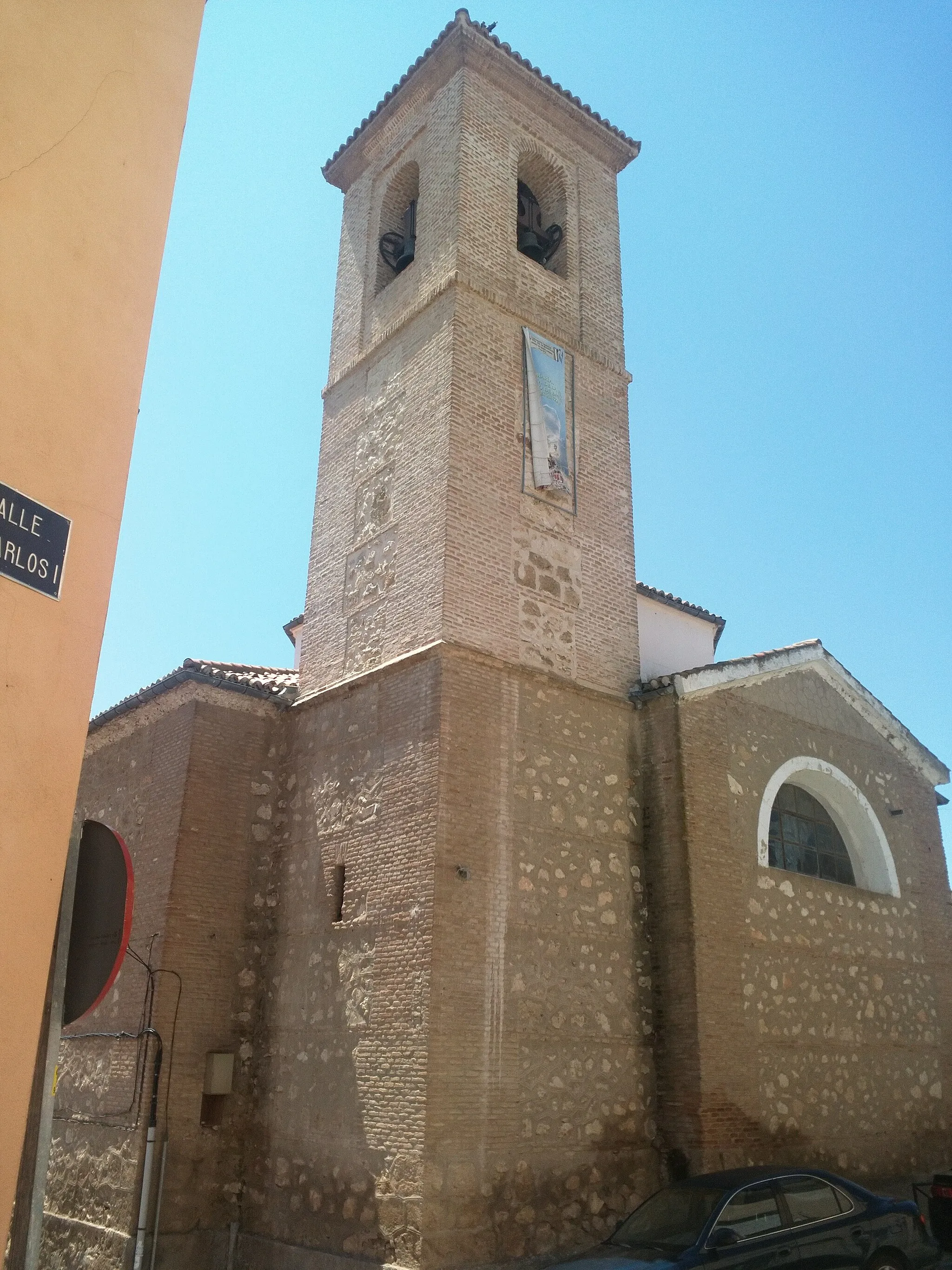 Photo showing: Iglesia de San Juan Evangelista vista del campanario