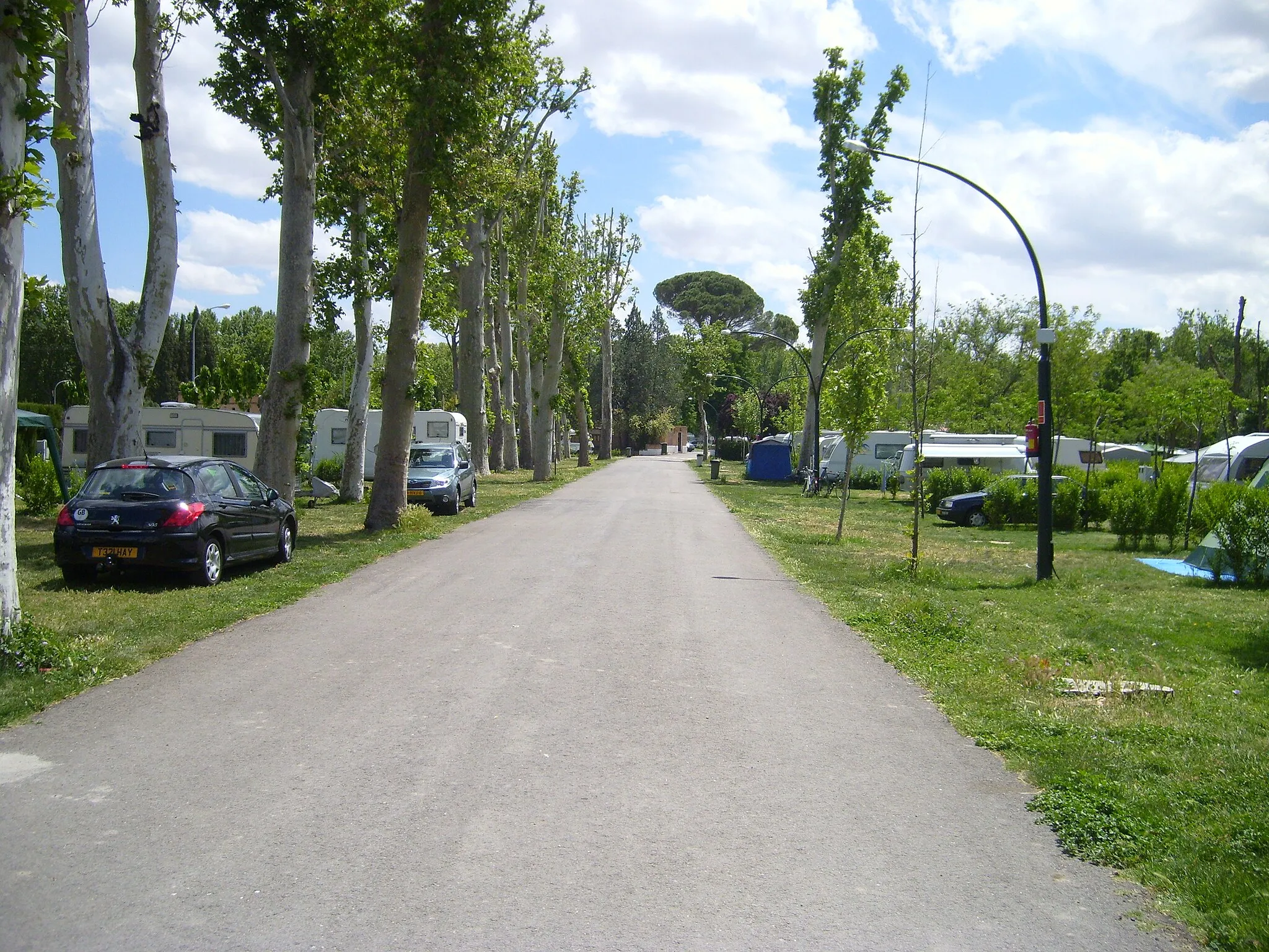 Photo showing: Campingplatz International in E 28300 Aranjuez