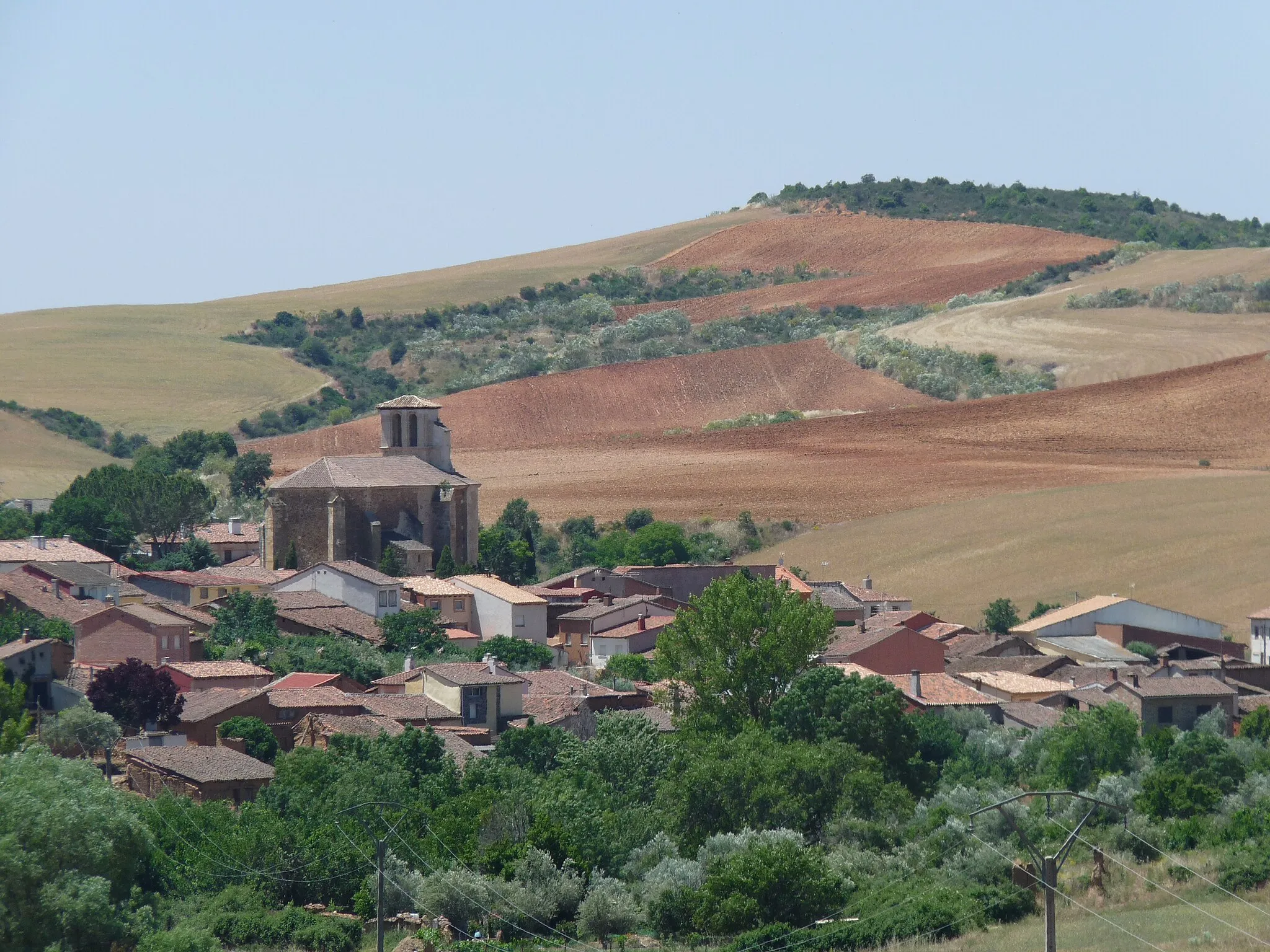 Photo showing: View of Matarrubia, Guadalajara, Castile-La Mancha, Spain.