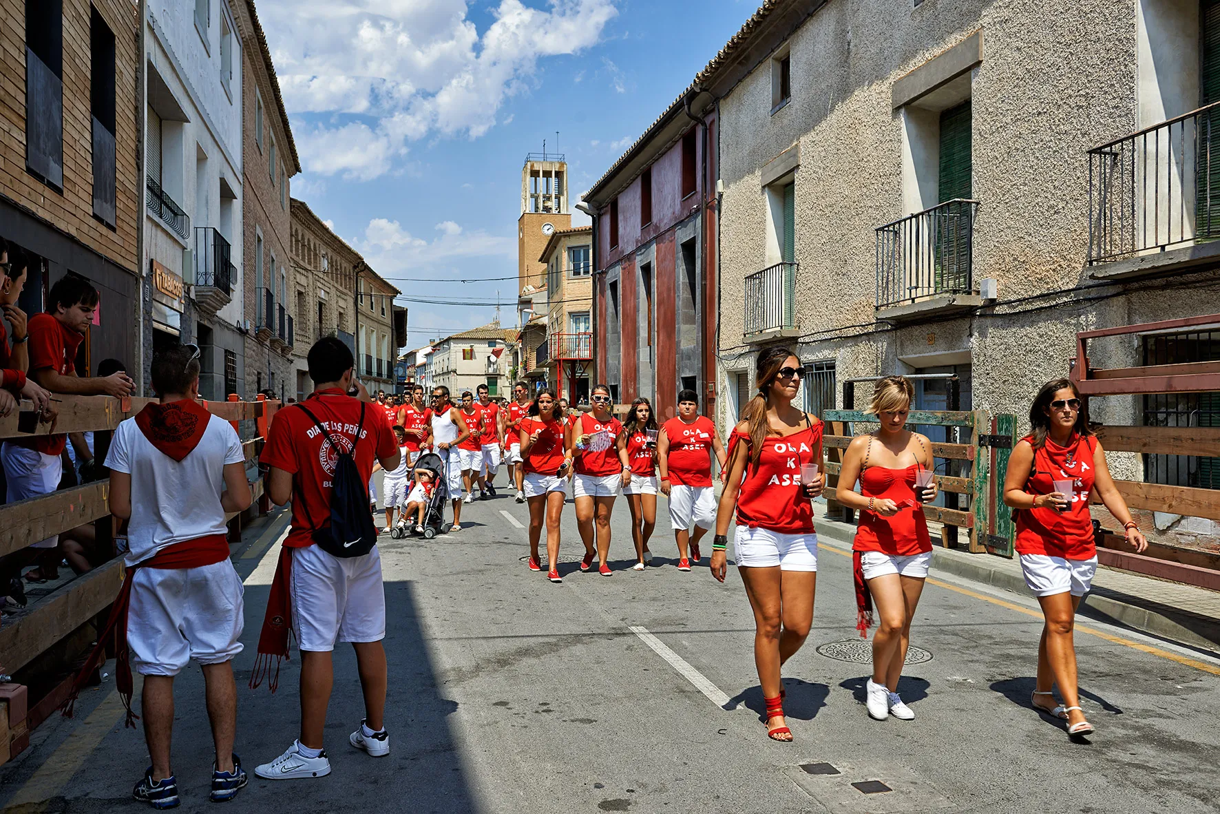 Photo showing: Buñuel summer popular fest "Dia de las peñas" (Navarra, Spain)