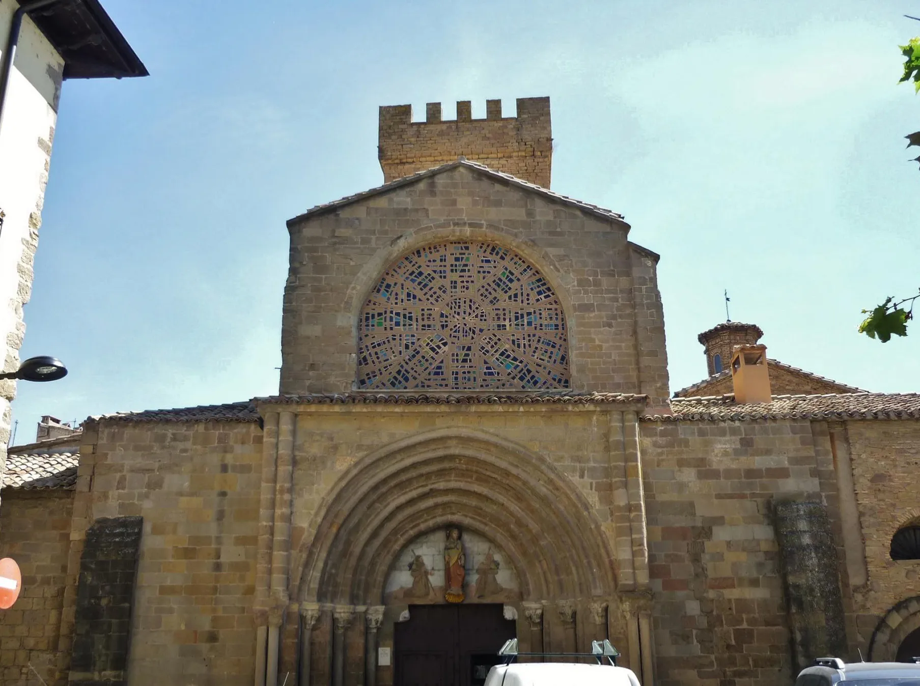 Photo showing: Iglesia de Santiago el Mayor de Sangüesa