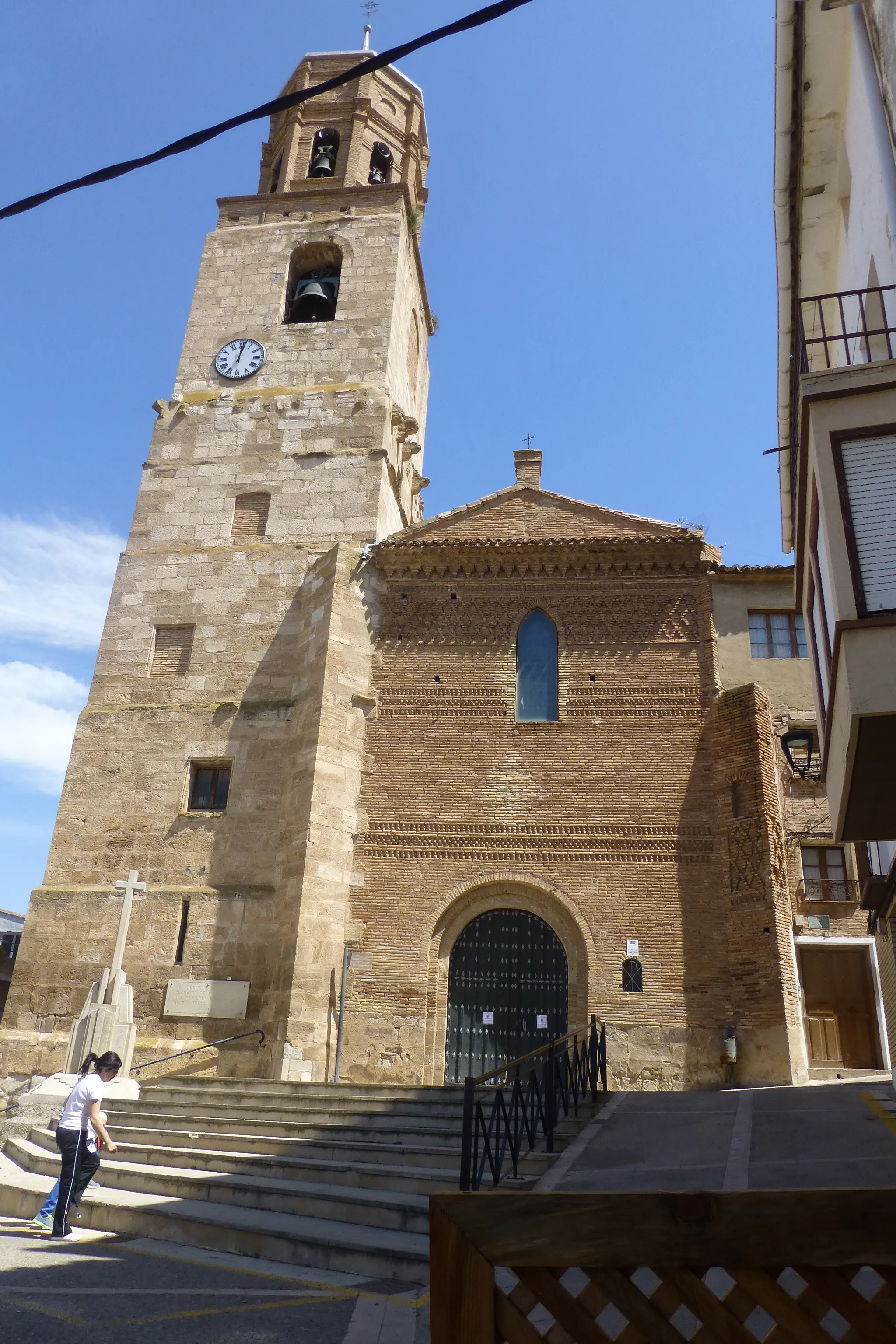Photo showing: Iglesia de Santa María Magdalena en Ablitas (Navarra España)