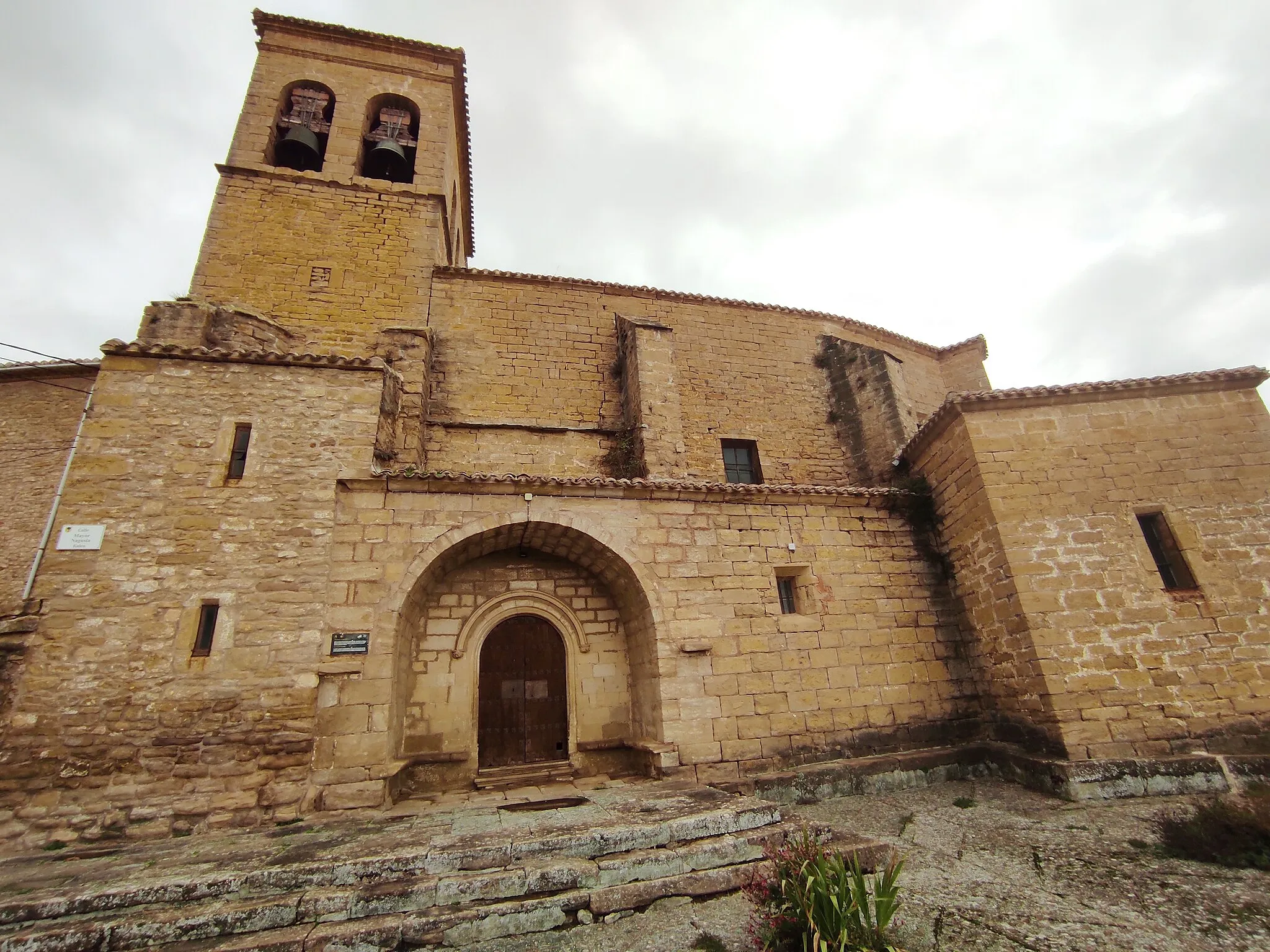 Photo showing: Echarren de Guirguillano - Iglesia San Román