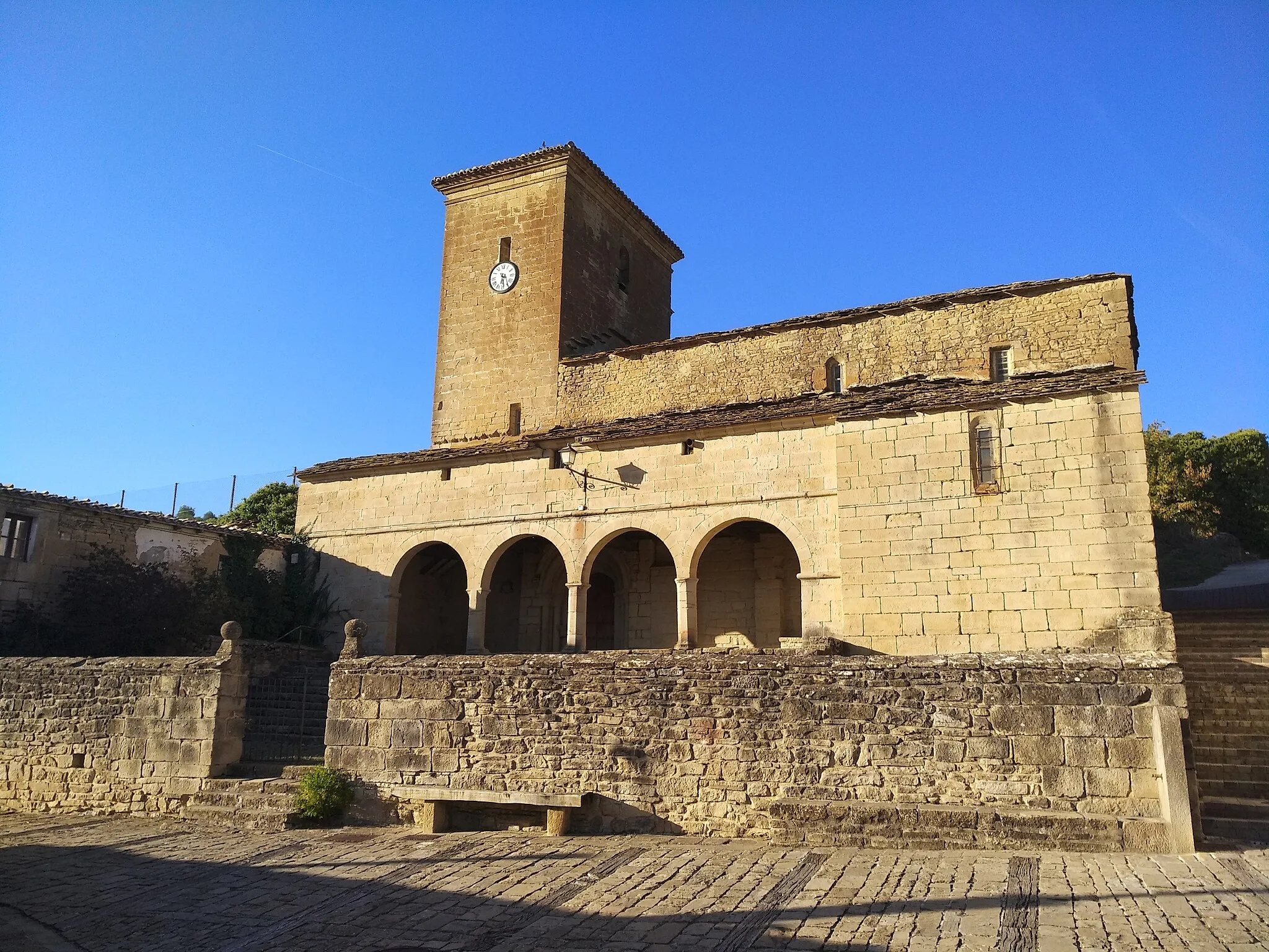 Photo showing: Iglesia de la Natividad (Leoz, Navarra)