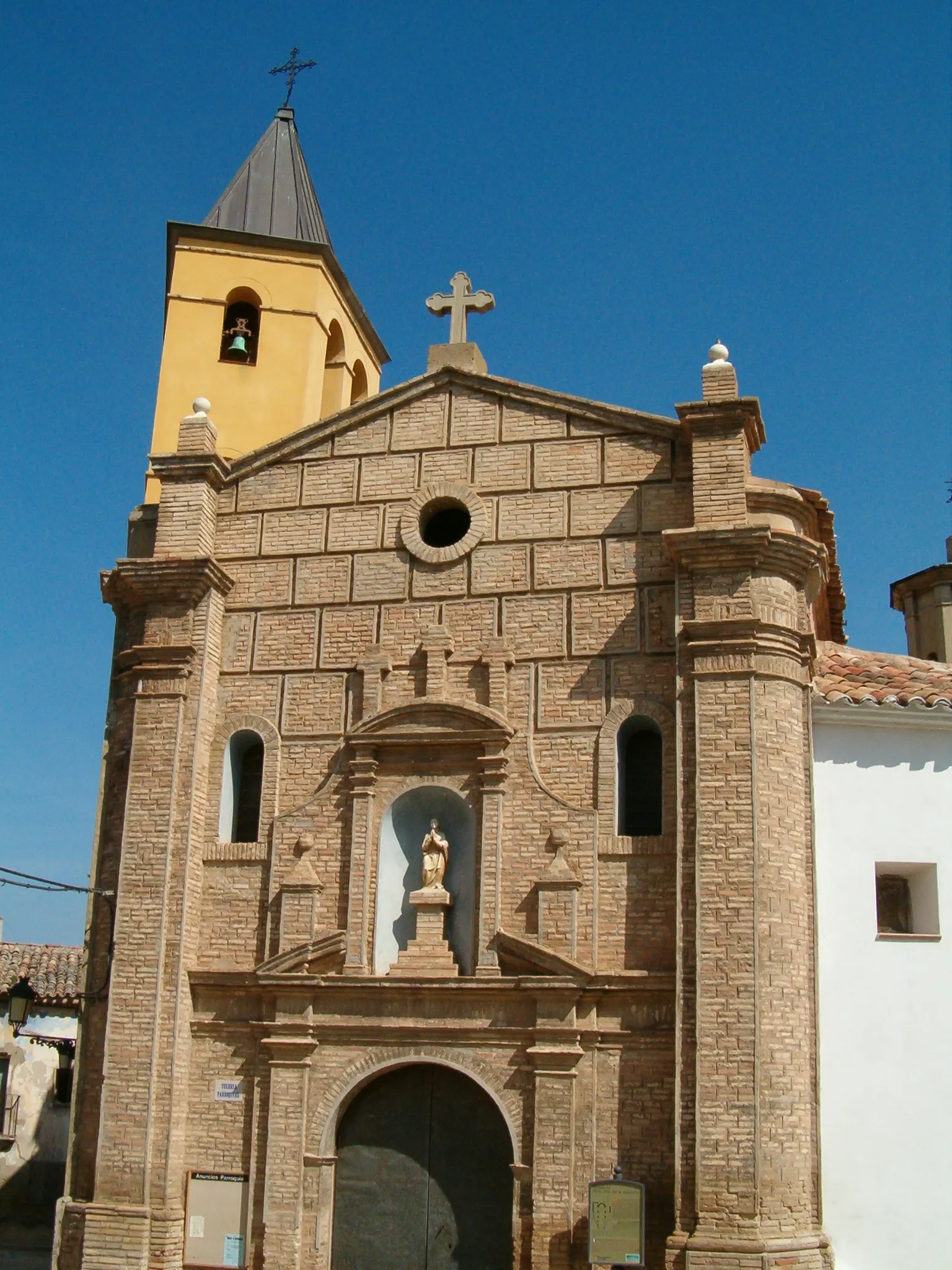 Photo showing: Iglesia de la Asunción, Novallas