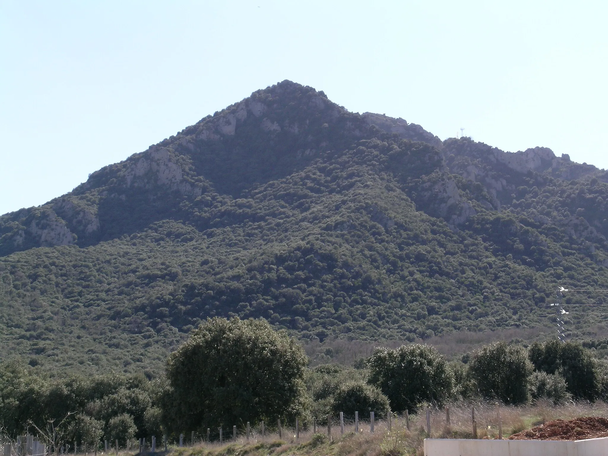 Photo showing: Vista del Montejurra-Jurramendi desde el Monasterio de Irache