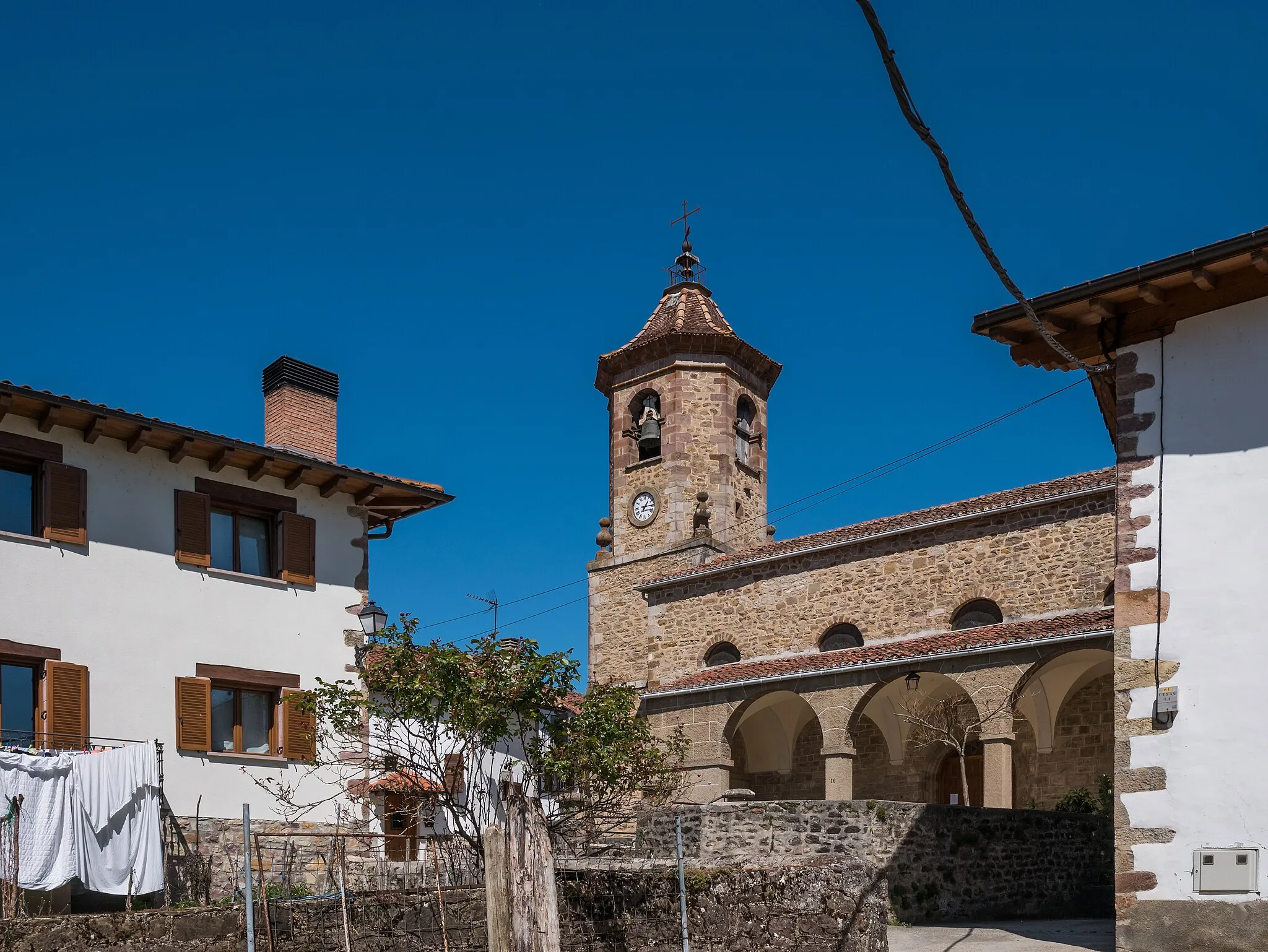 Photo showing: Olagüe in the municipality of Anué, Navarre, Spain