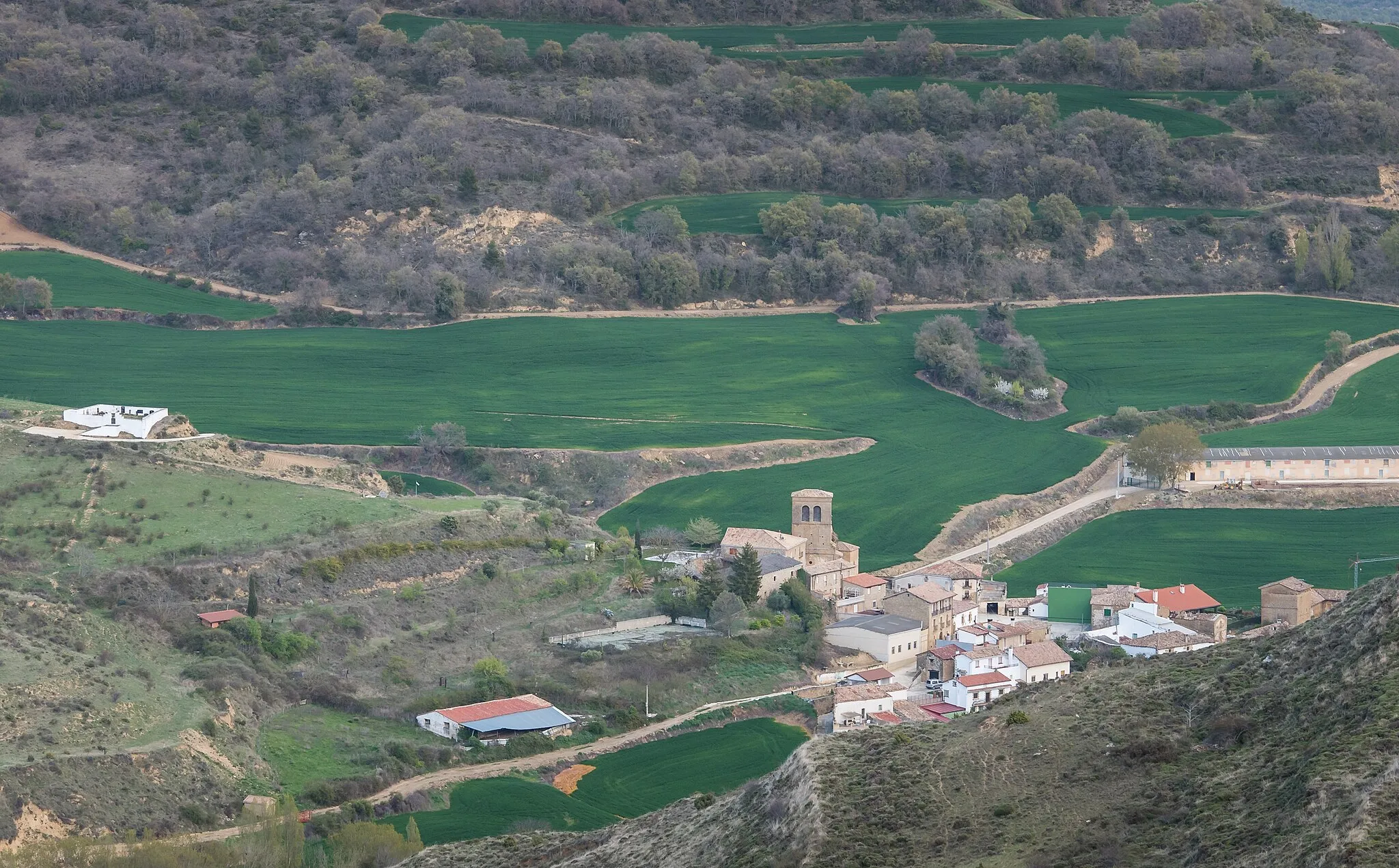 Photo showing: Echarren de Guirguillano, Navarre, Spain