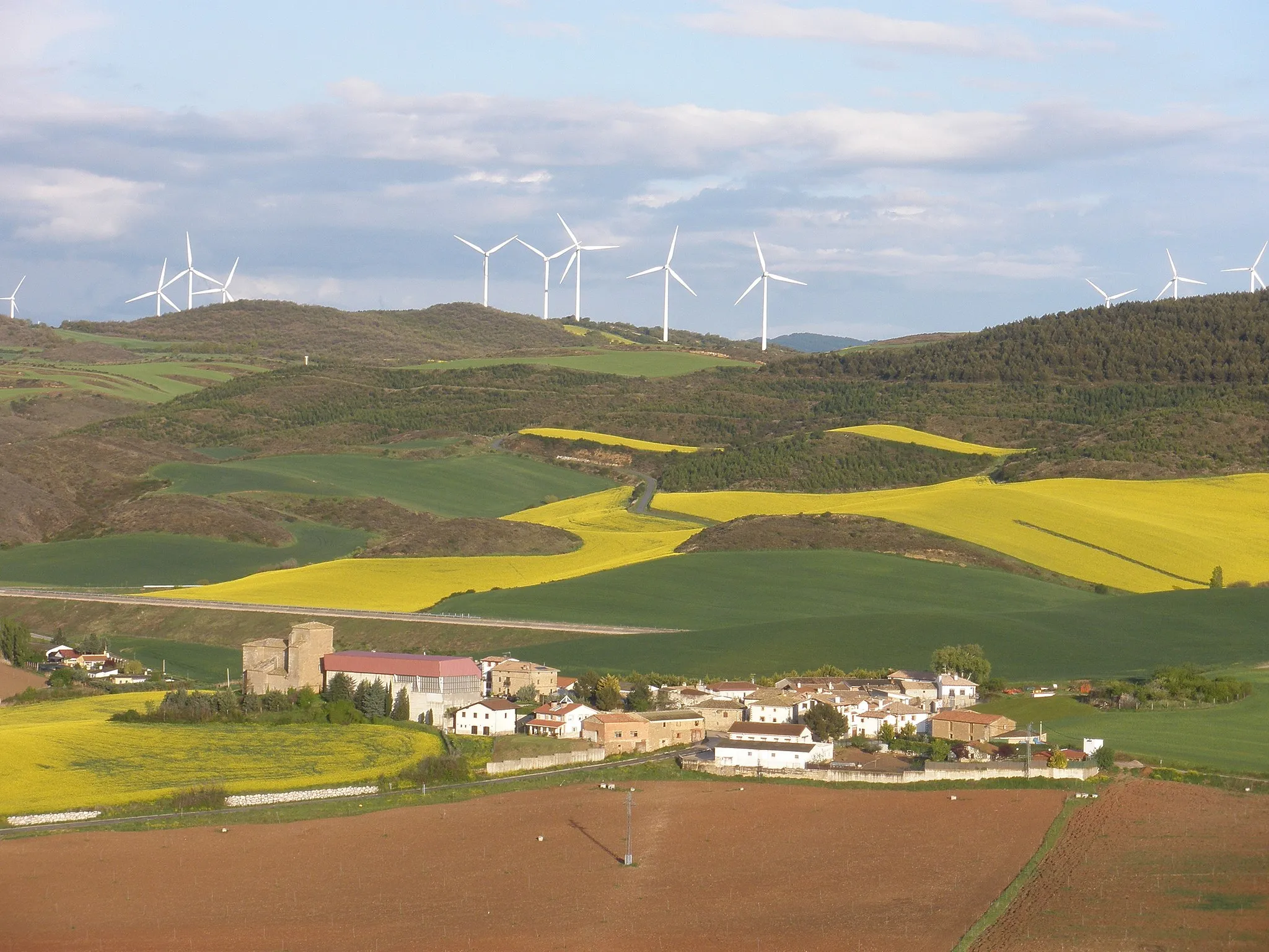 Photo showing: Vision del entorno y los molinos