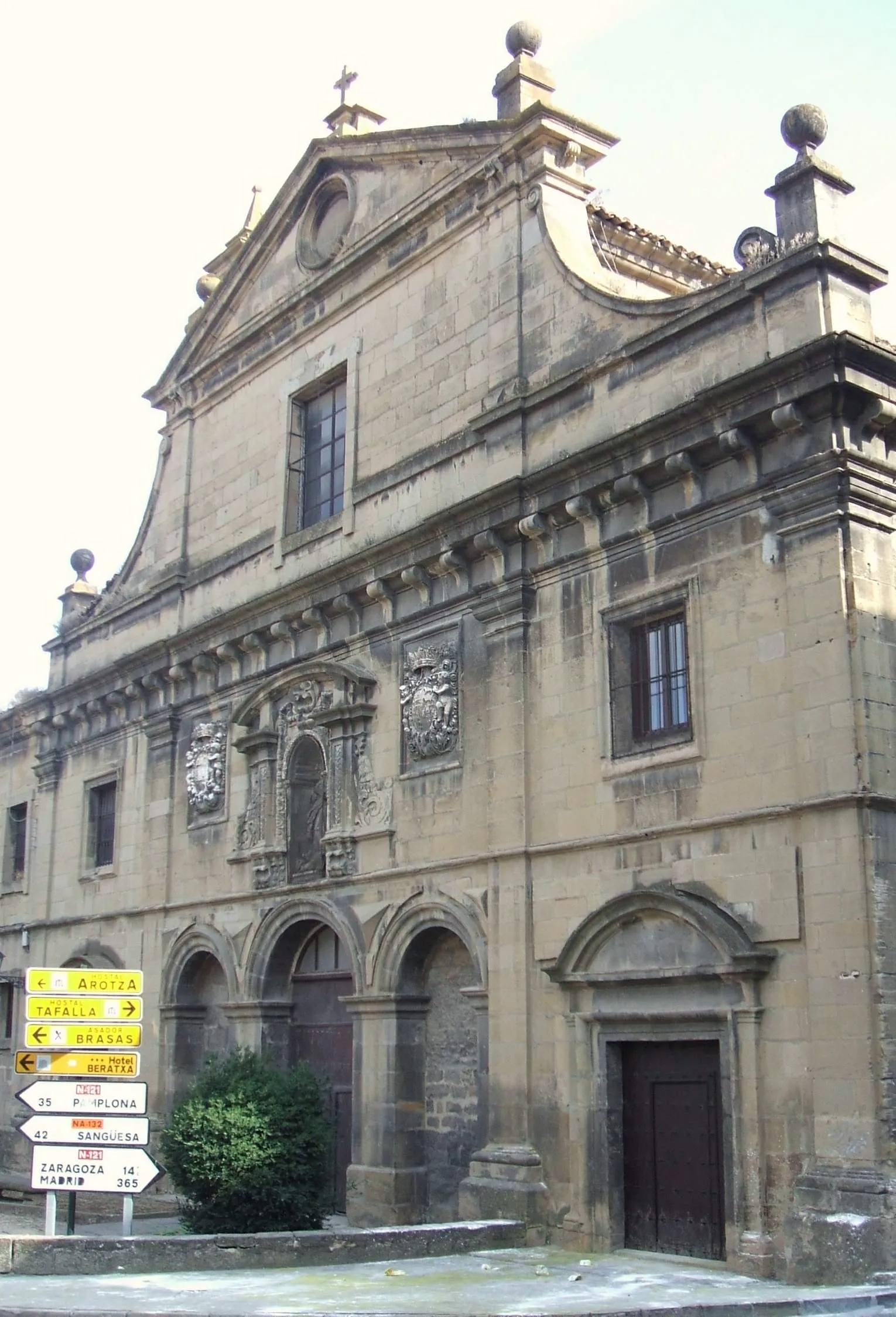 Photo showing: Convento de las Concepcionistas Recoletas o de la Purísima Concepción, en Tafalla (Navarra)