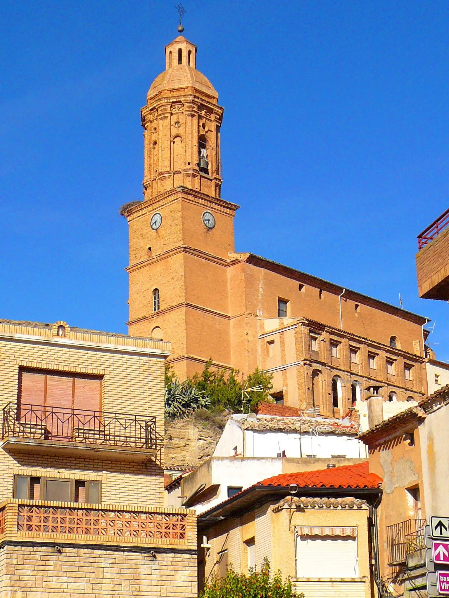 Photo showing: Iglesia de San Julián y Santa Basilisa (Andosilla, Navarra)