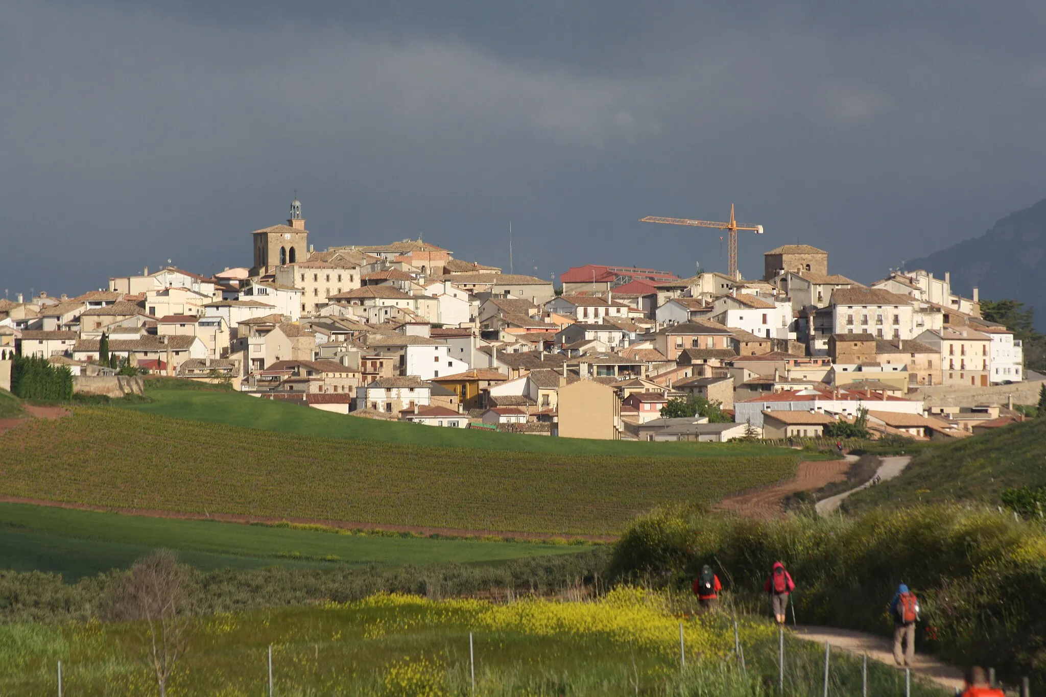 Photo showing: Vista de Cirauqui