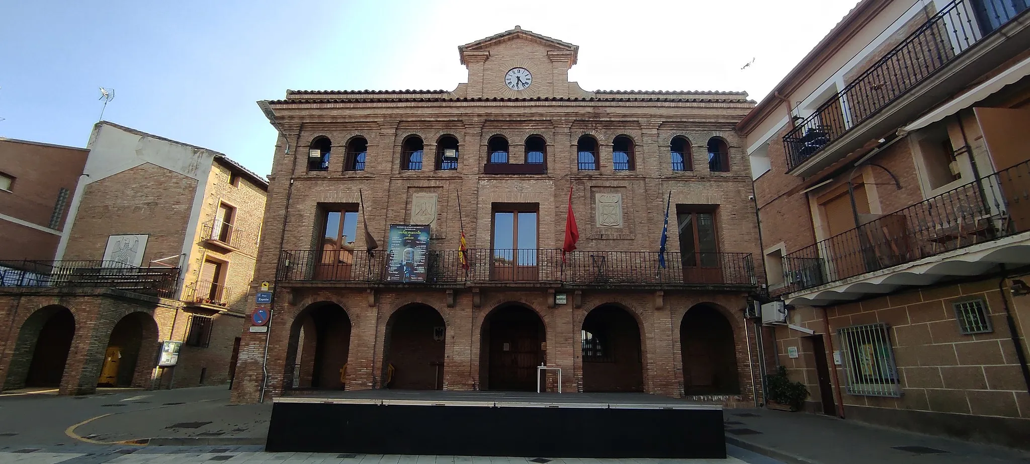 Photo showing: Ayuntamiento de Villafranca (Navarra)
