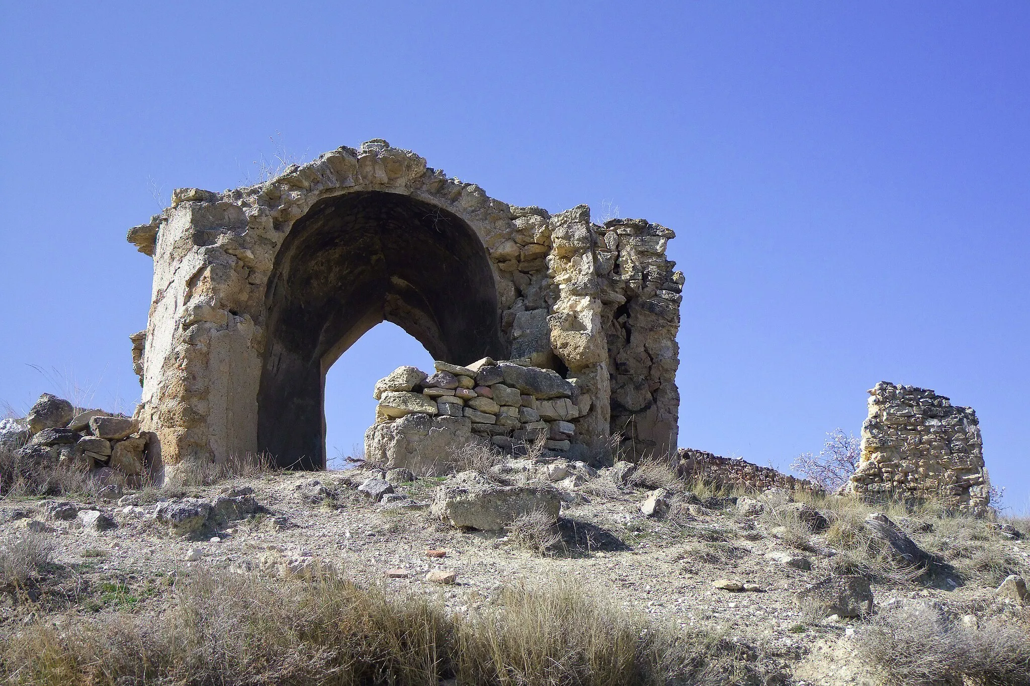 Photo showing: Ermita de Santo Domingo en la localidad de Valdegutur, Cervera del Río Alhama - La Rioja - España