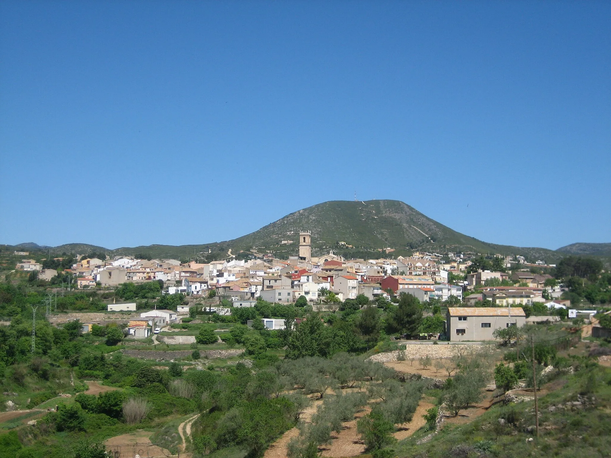 Photo showing: Vista de la localitat valenciana de Setaigües