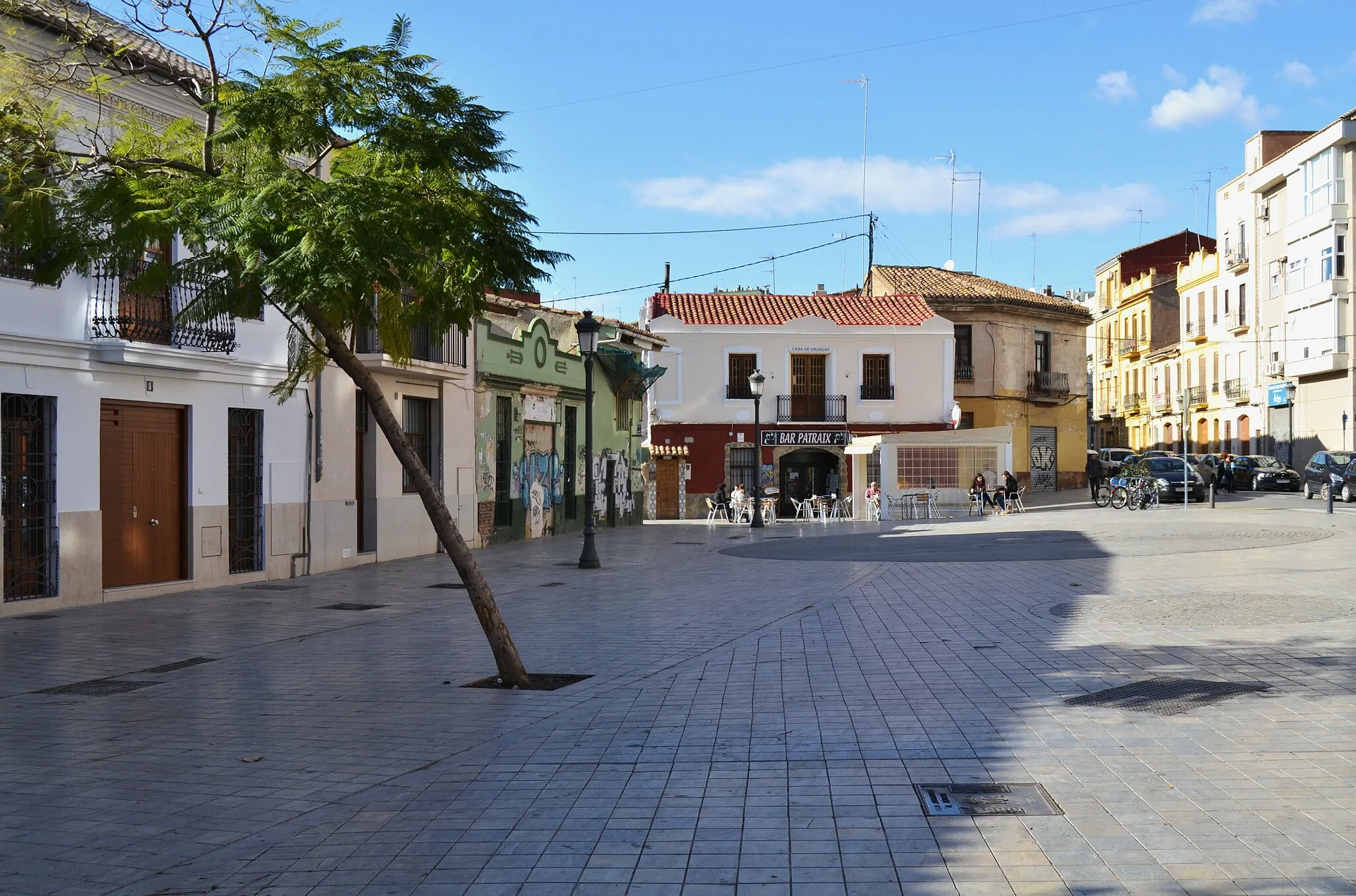 Photo showing: Patraix, plaça.