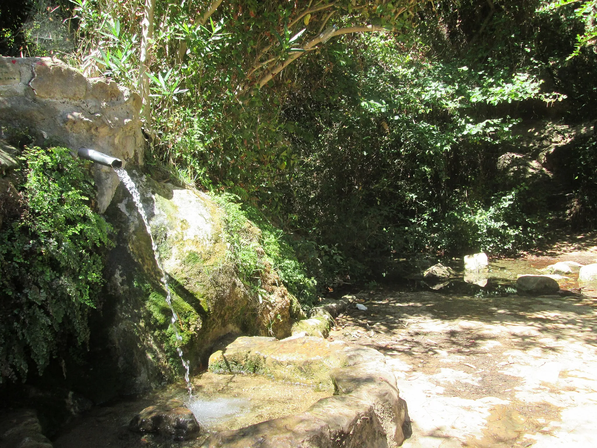 Photo showing: Font del marianet - Serra