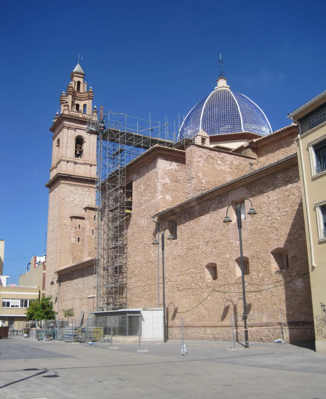 Photo showing: Iglesia parroquial de San Juan Evangelista de Masamagrell